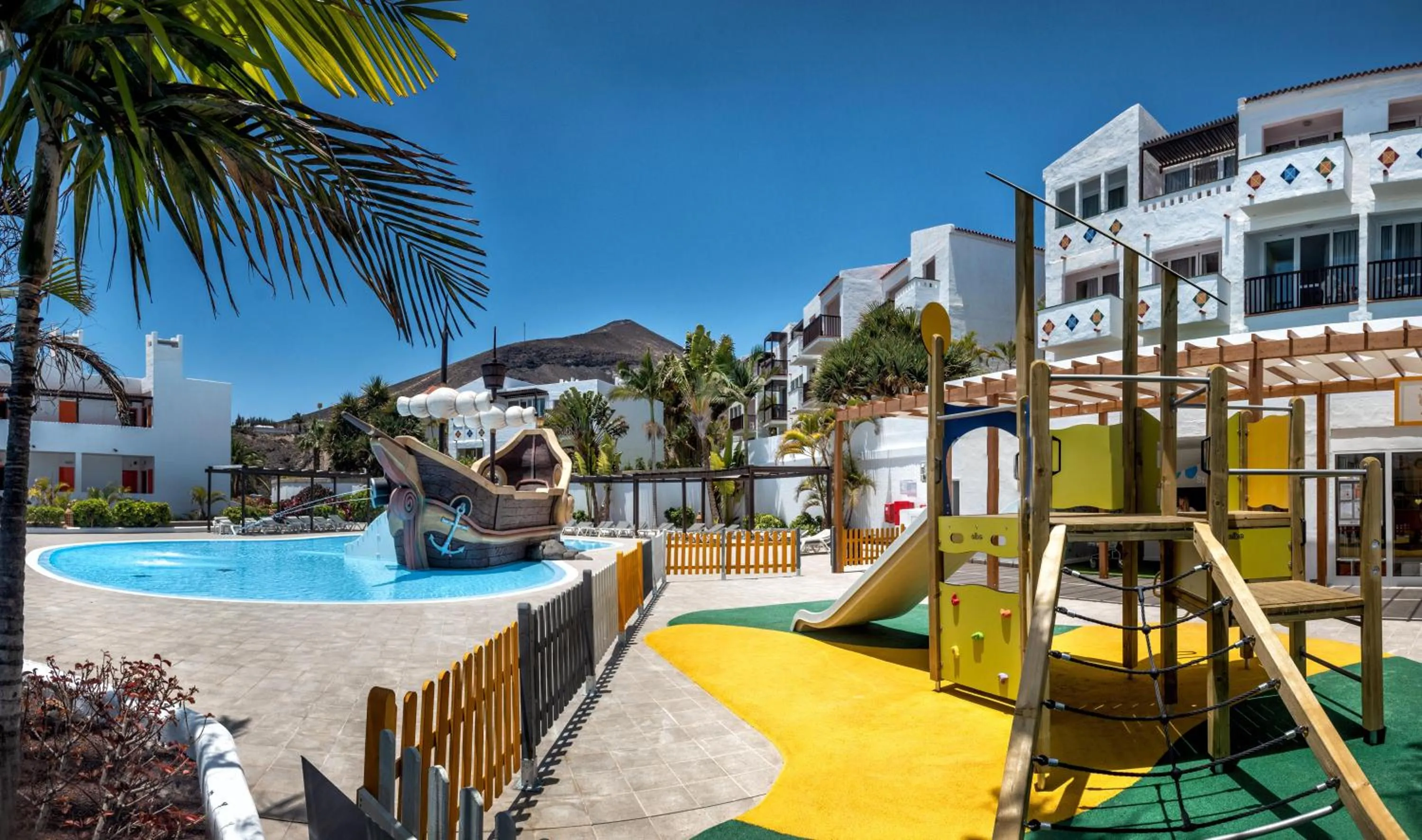 Children play ground in Fuerteventura Princess