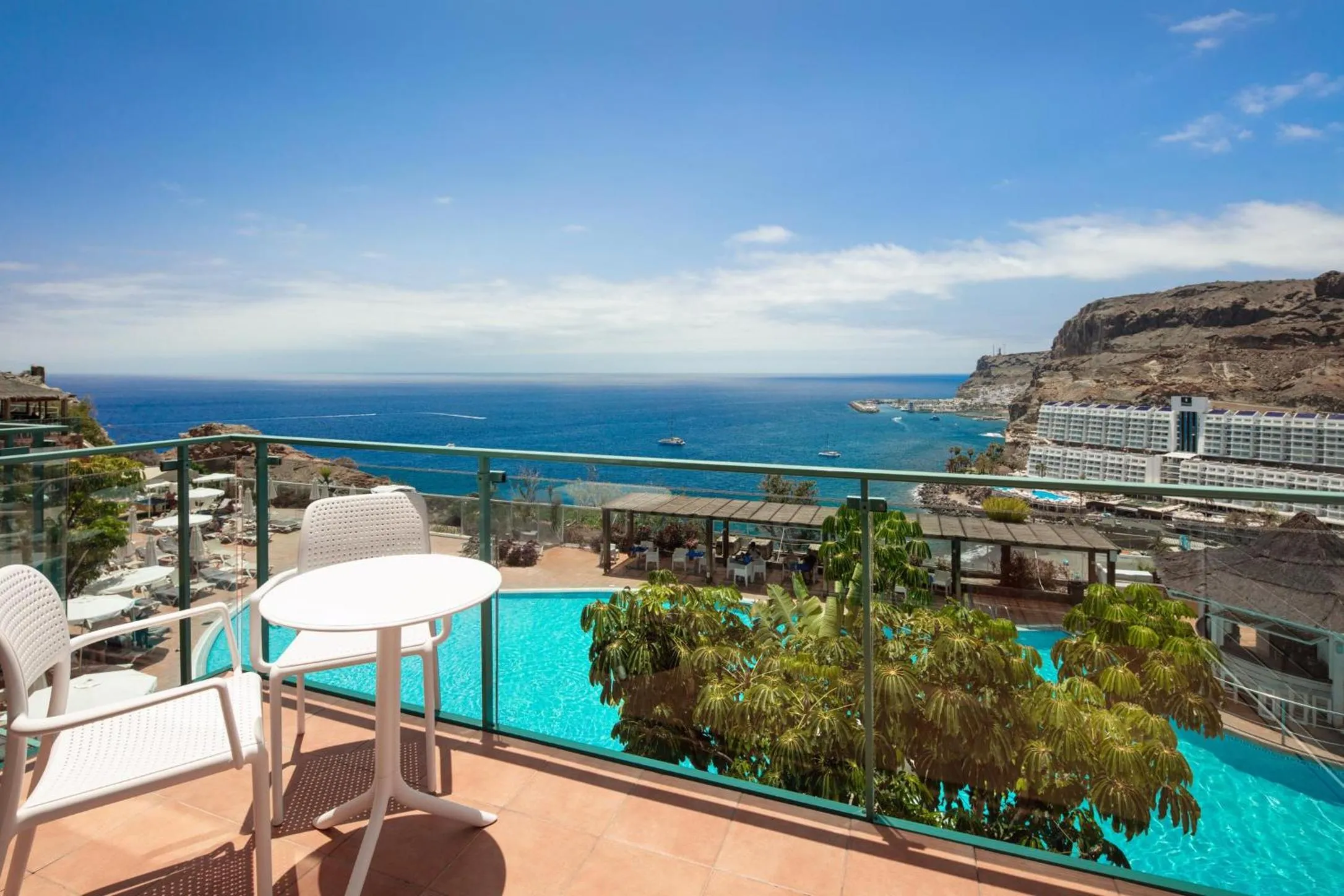 Balcony/Terrace in Mogan Princess & Beach Club