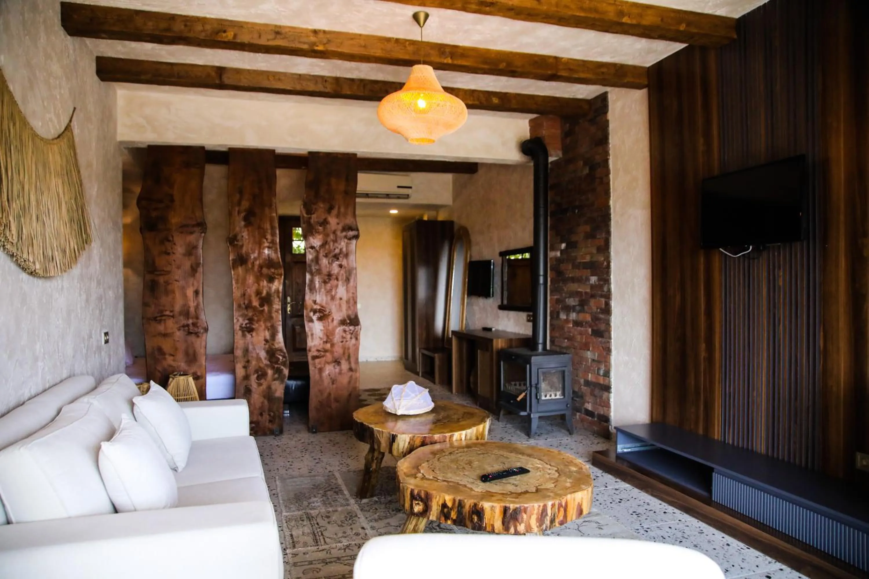 TV and multimedia in MAVİ AT HOTEL Blue Horse