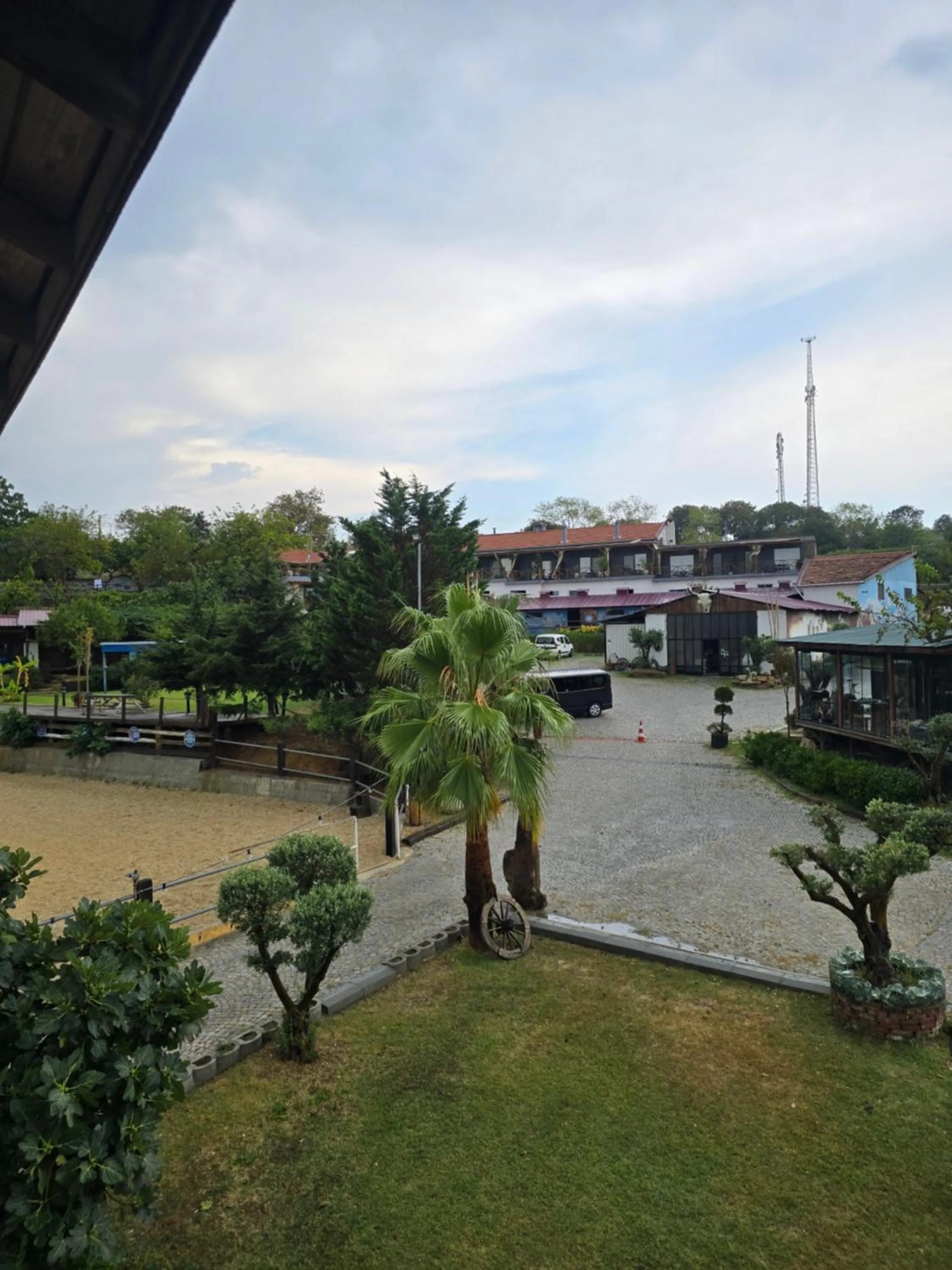 Garden in MAVİ AT HOTEL Blue Horse