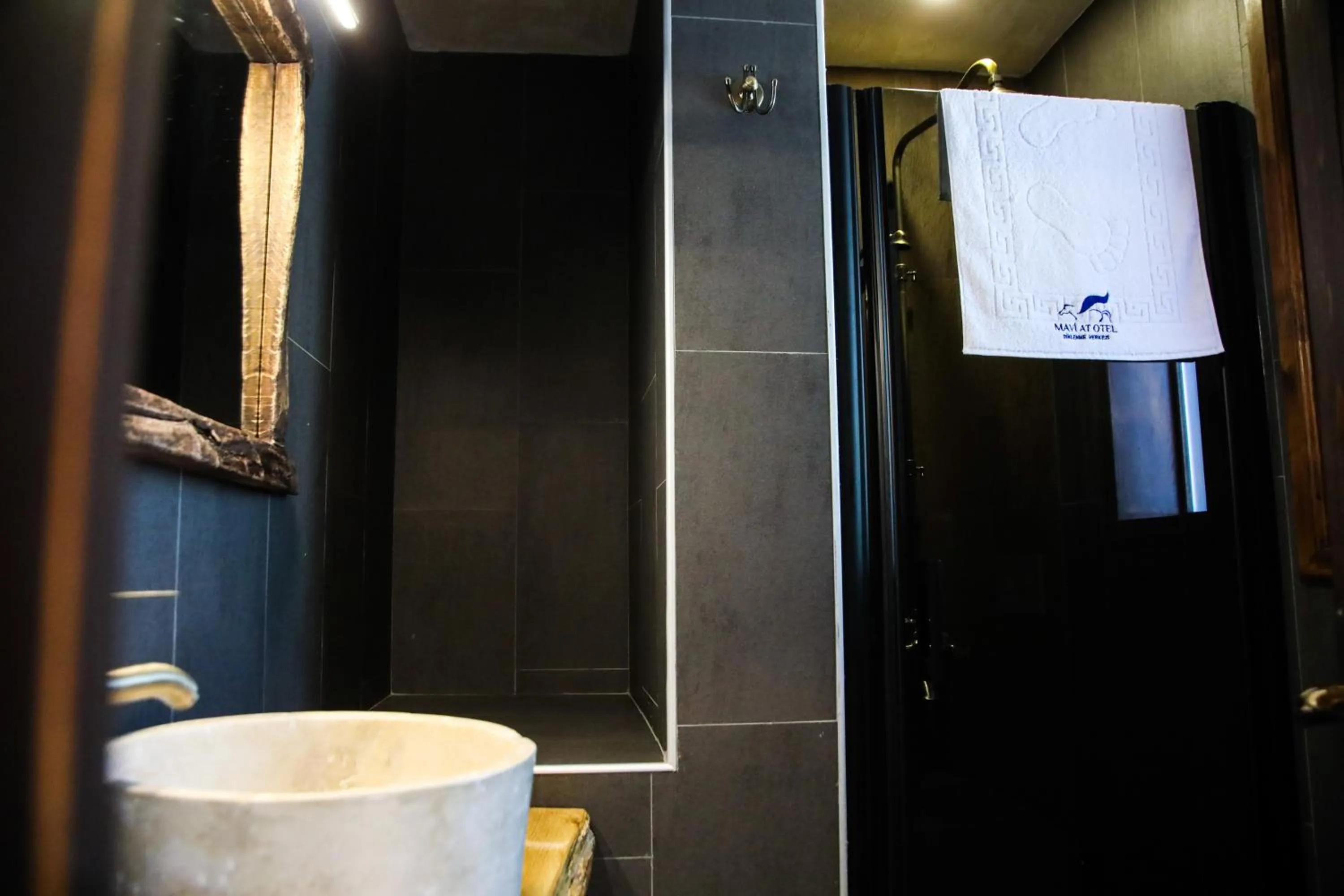 Bathroom in MAVİ AT HOTEL Blue Horse