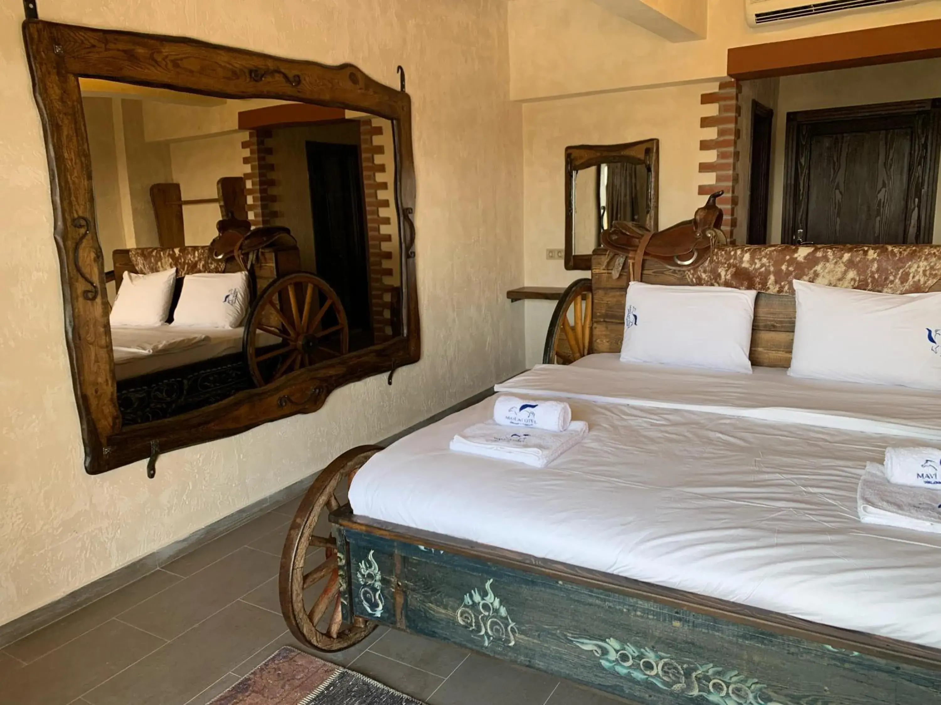 Deluxe Double Room in MAVİ AT HOTEL Blue Horse Deluxe Double Room in MAVİ AT HOTEL Blue Horse