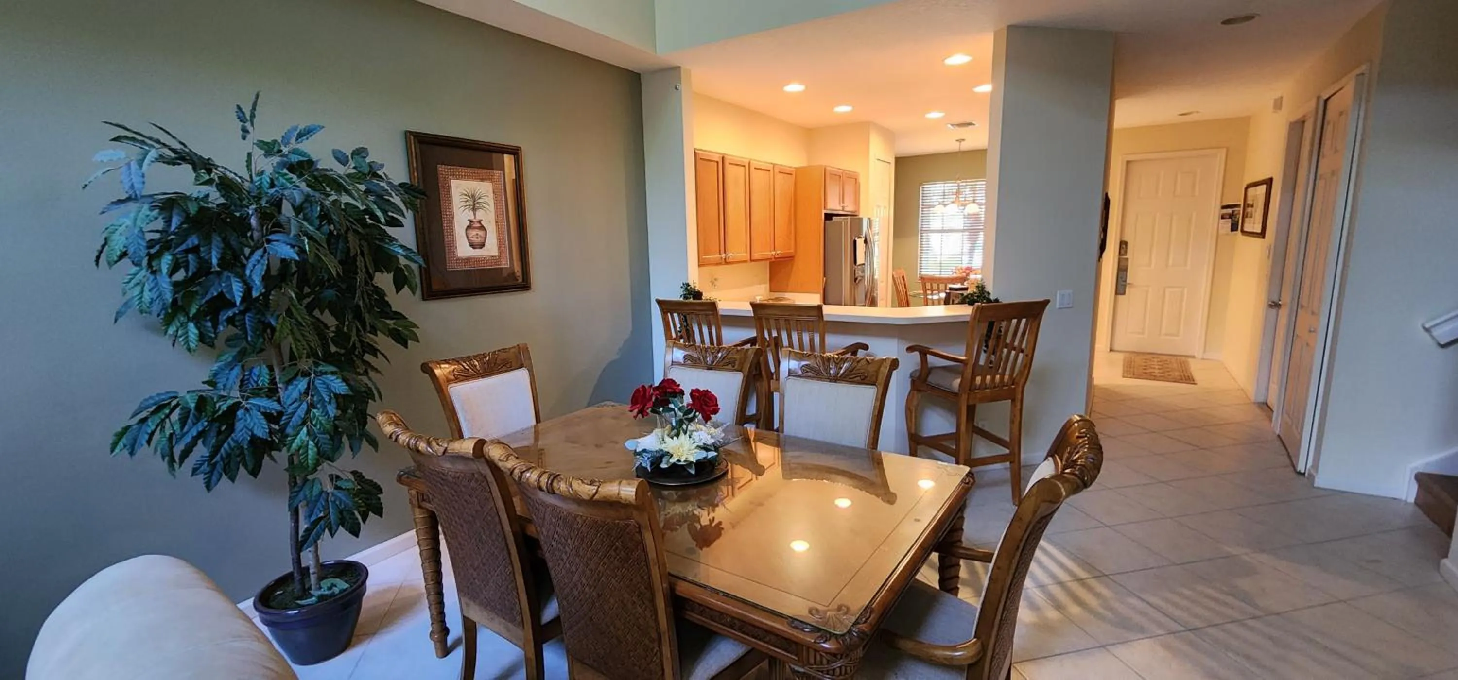 Dining area in Right Direction Rentals