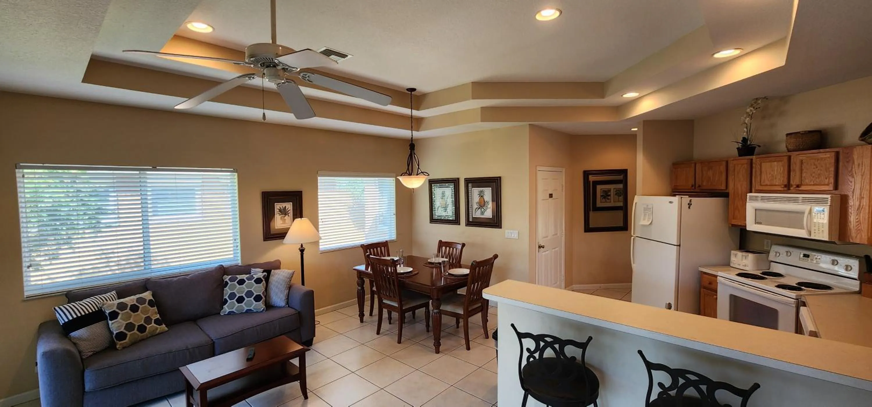 Dining area in Right Direction Rentals