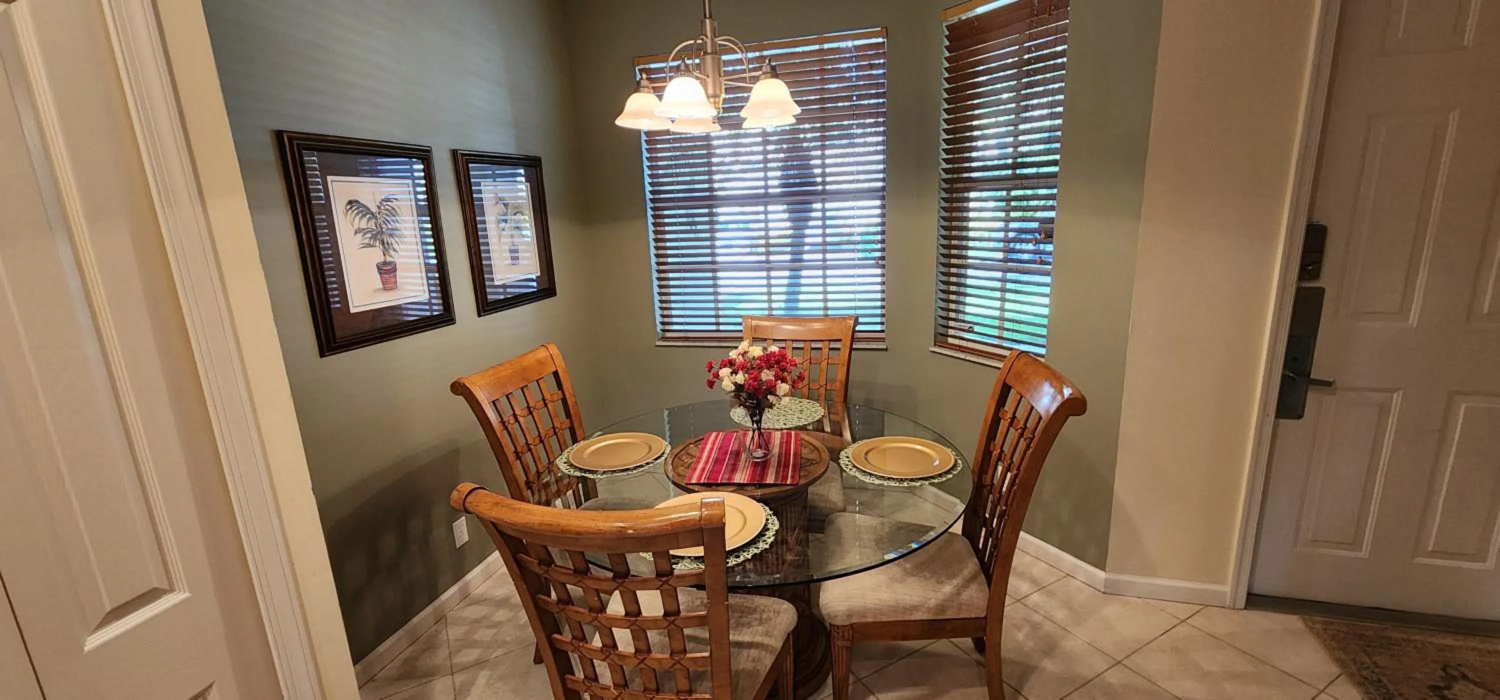 Dining area in Right Direction Rentals