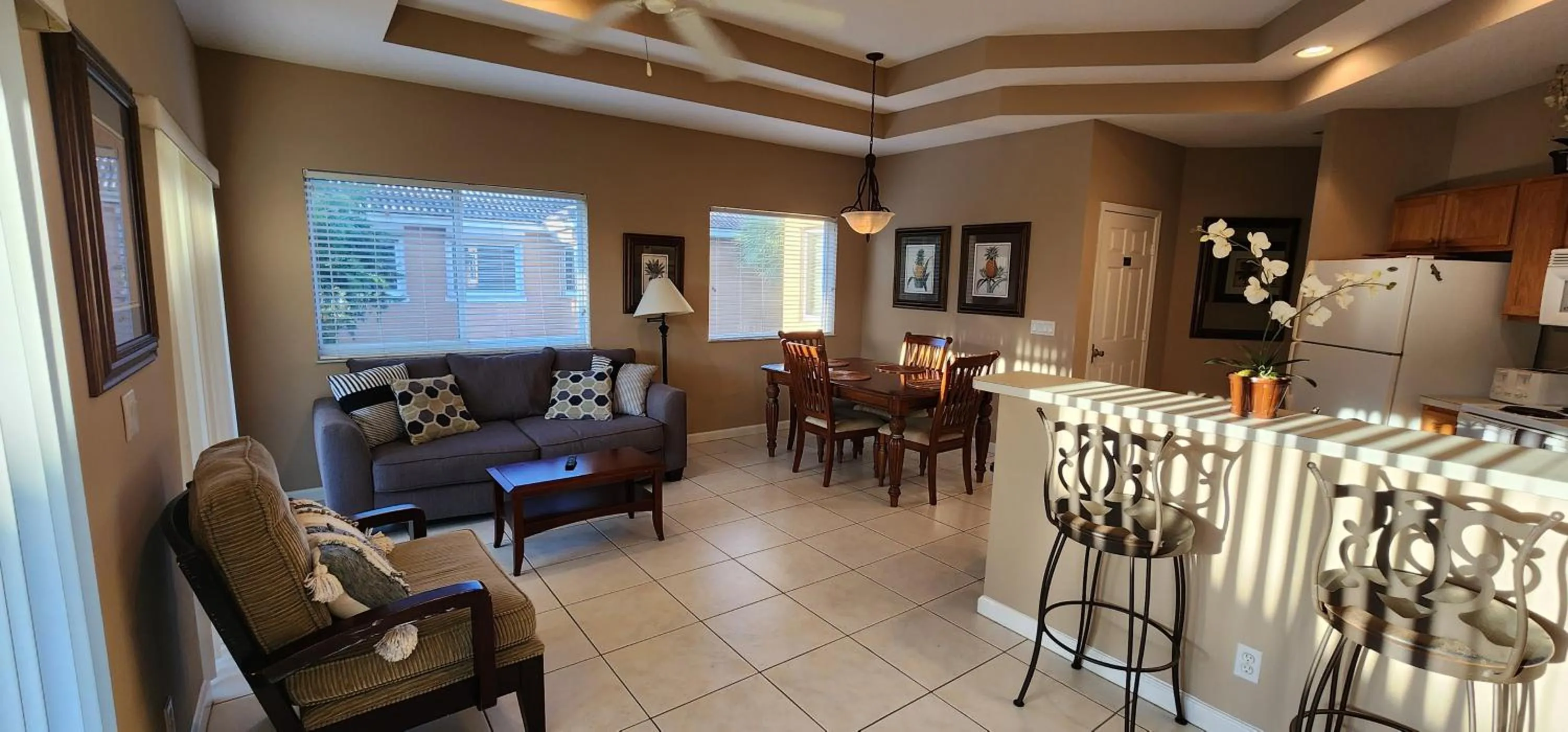 Living room in Right Direction Rentals