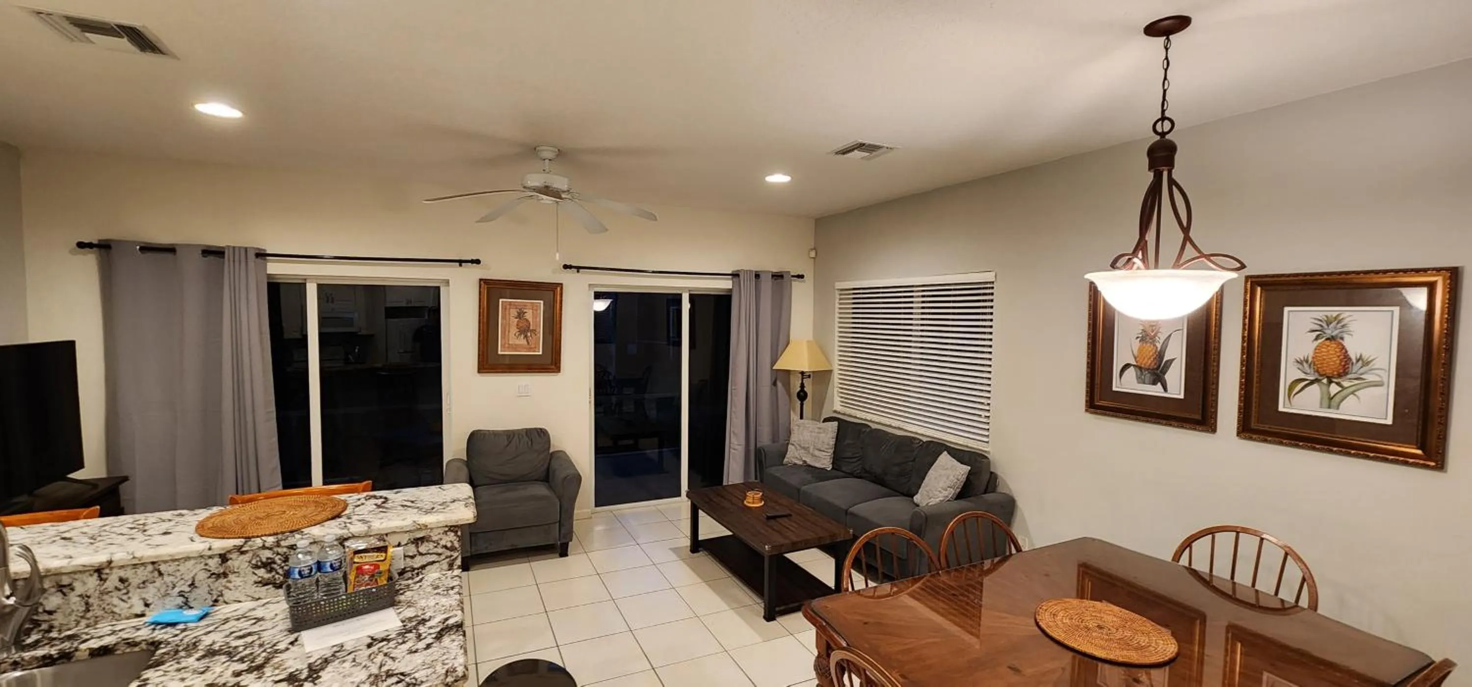 Living room in Right Direction Rentals