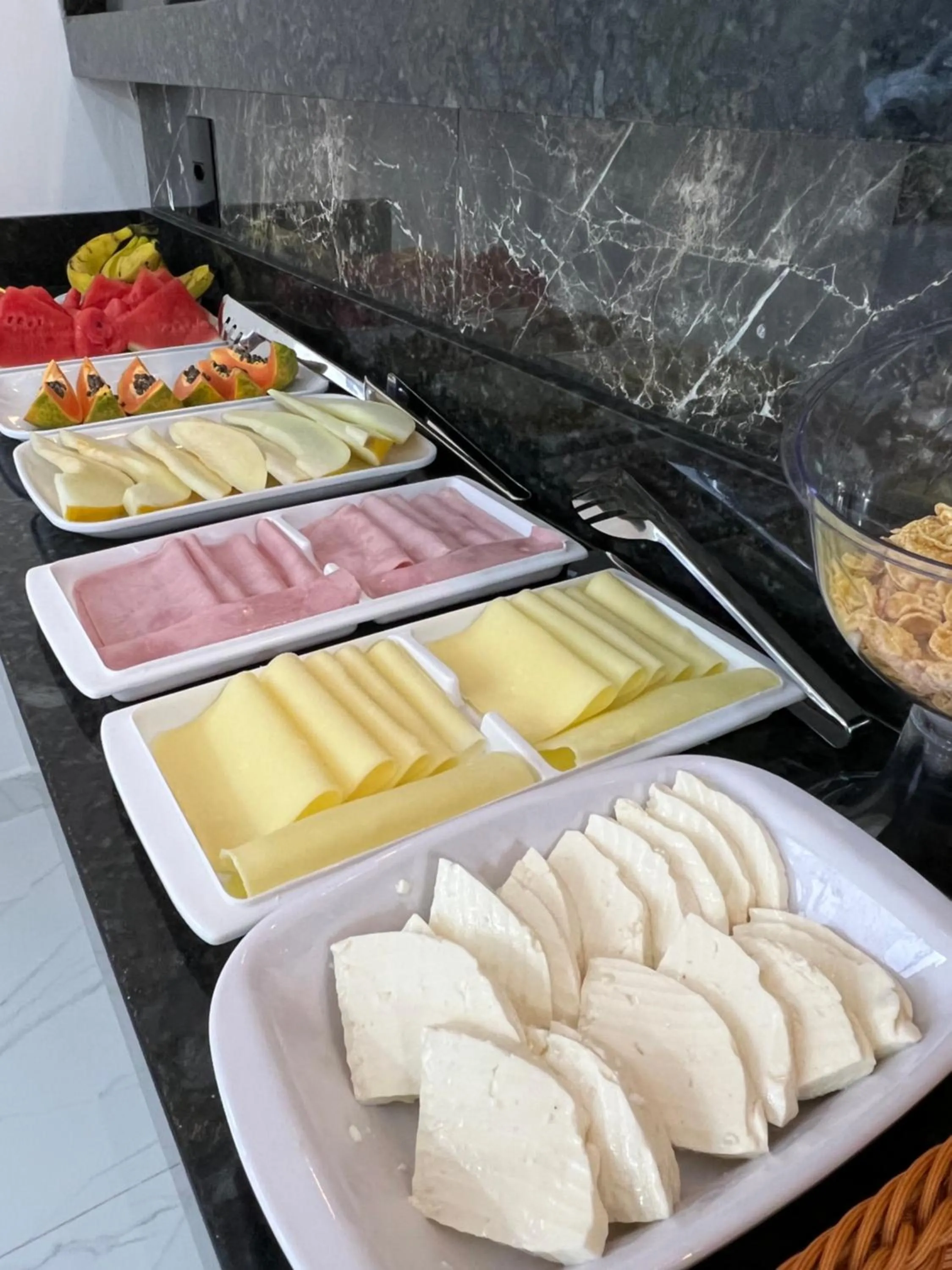 Breakfast in Hotel Pousada Colliseu