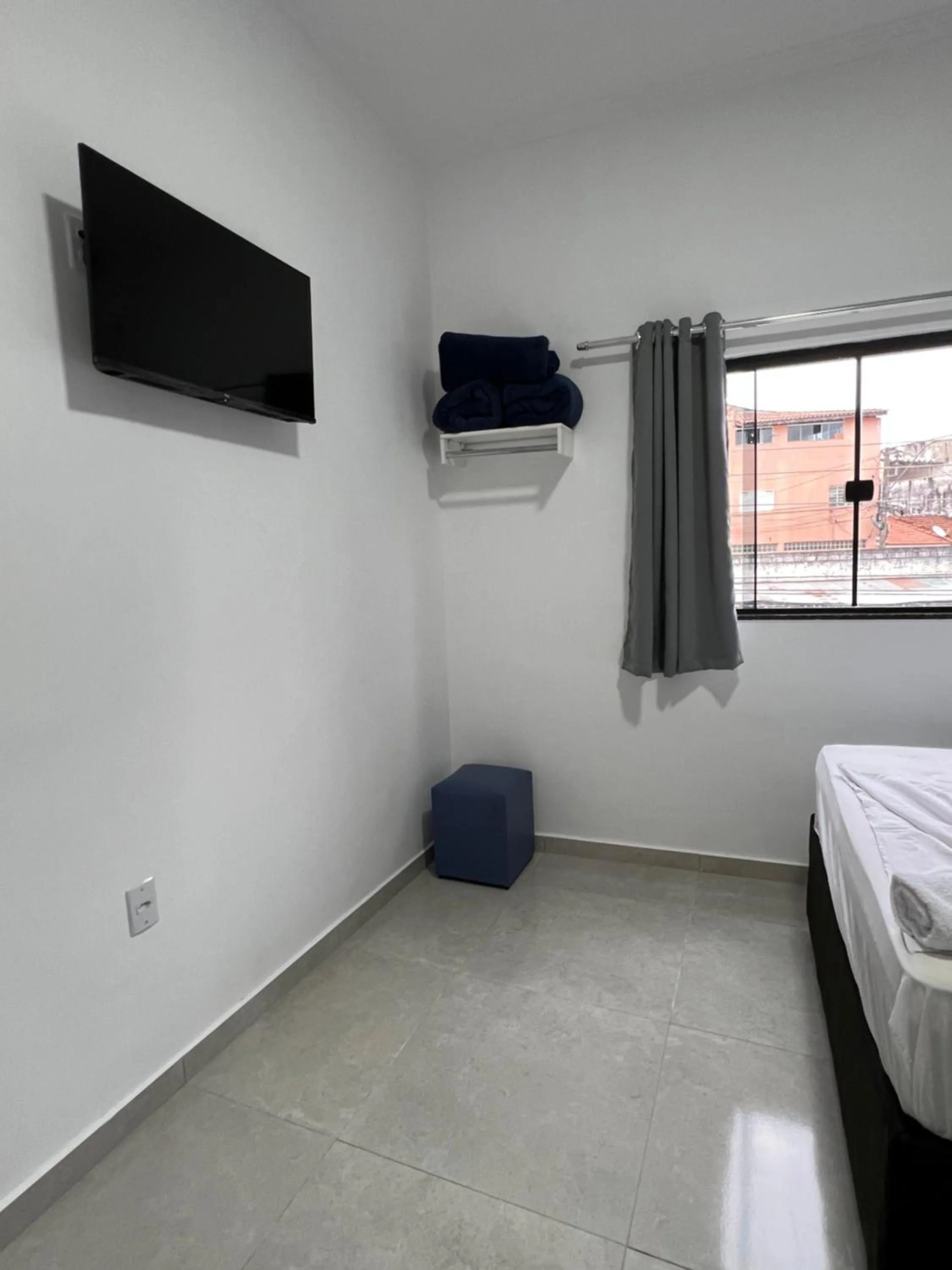 Bed in Hotel Pousada Colliseu