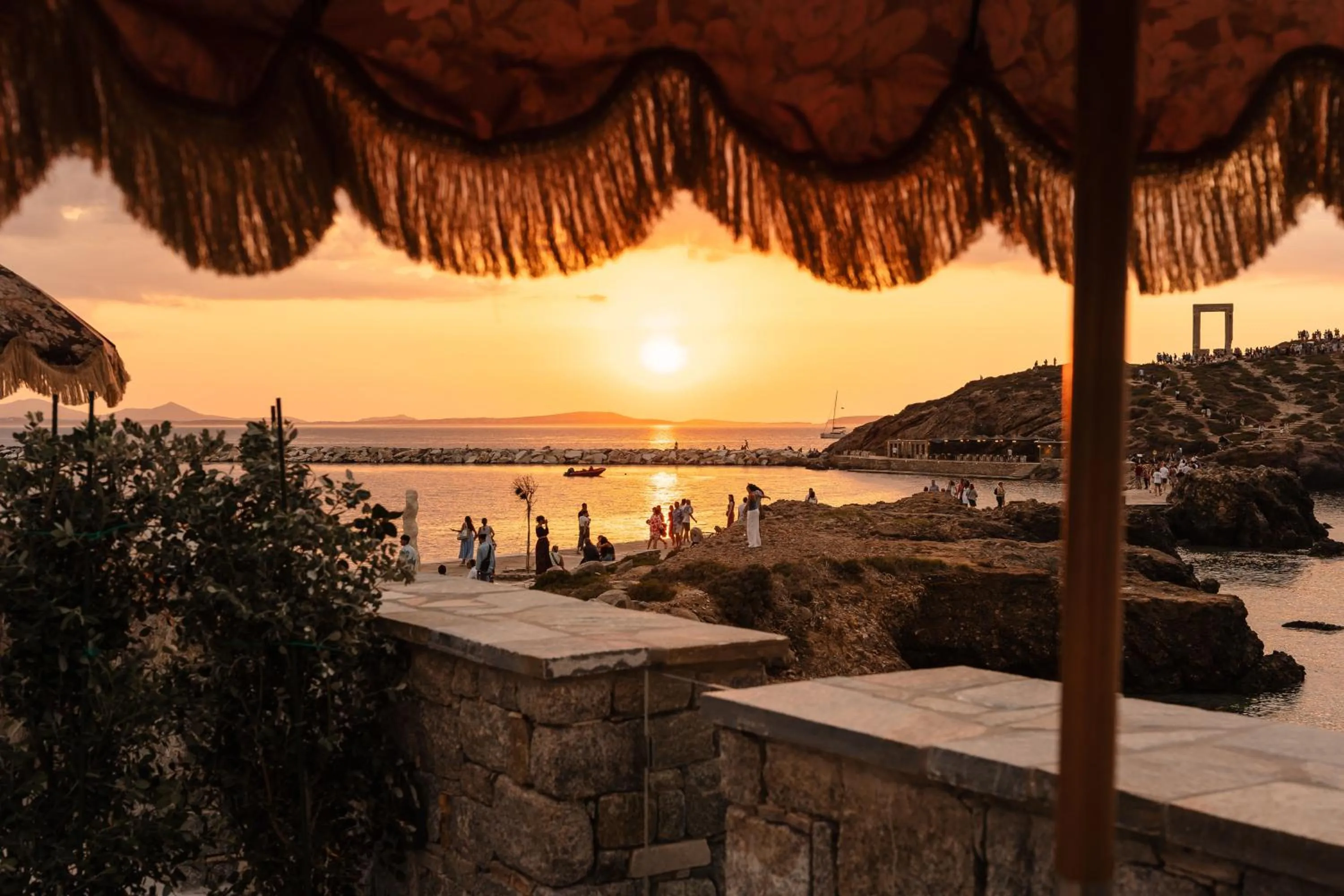 Nearby landmark in Naxos Rhyton