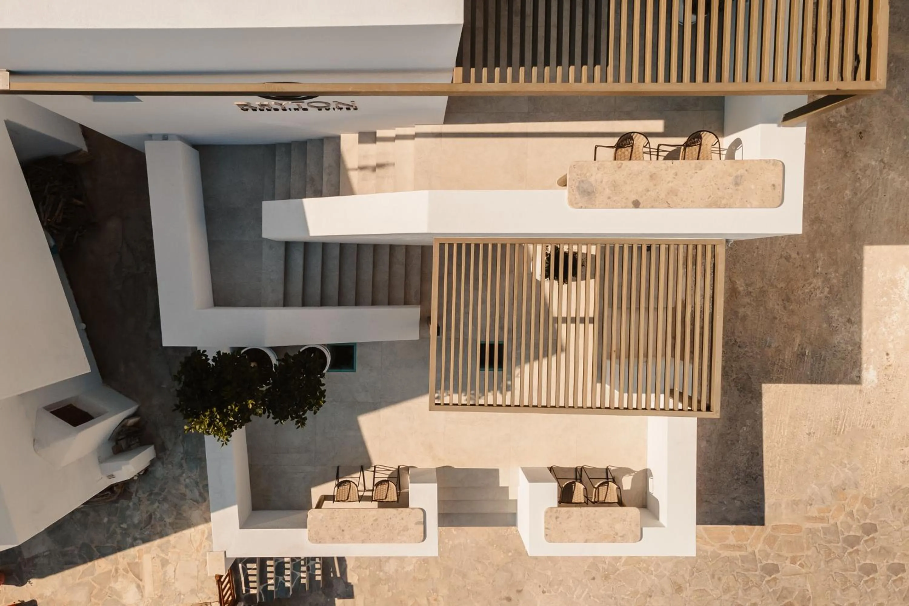 Bird's eye view in Naxos Rhyton