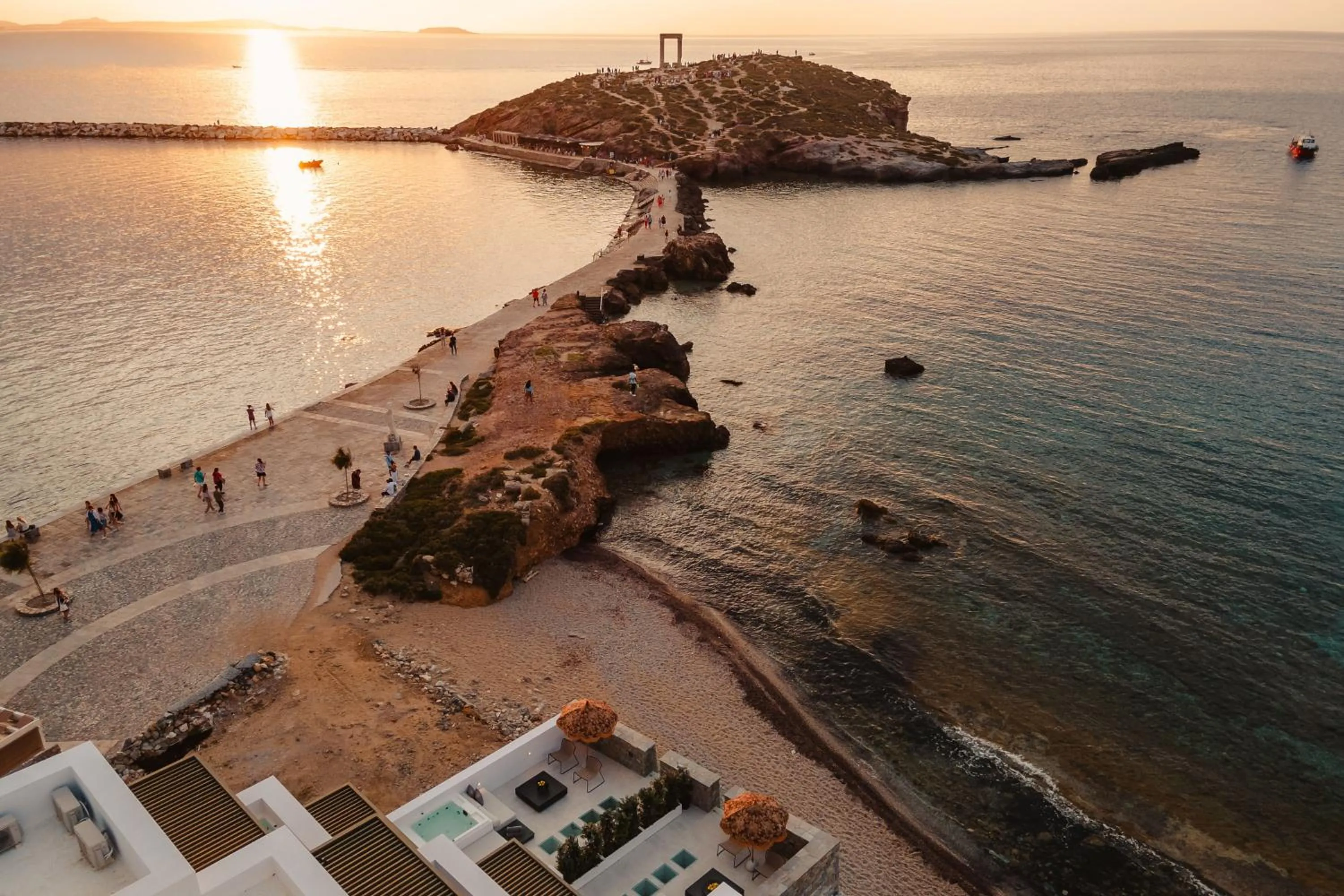 Beach in Naxos Rhyton