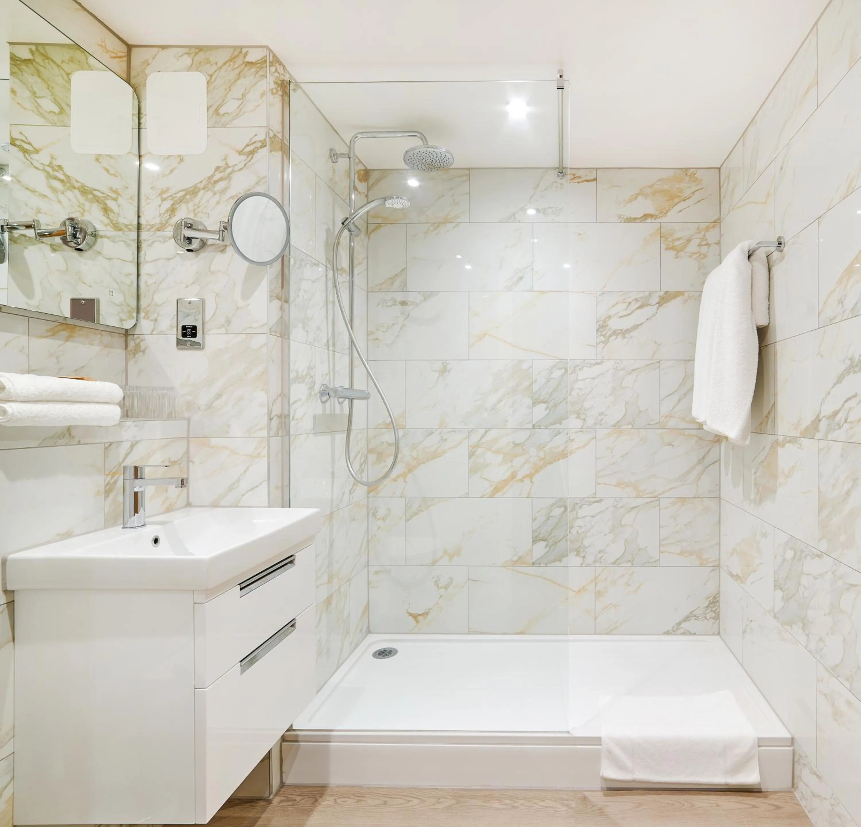 Shower in Milford Hall Salisbury