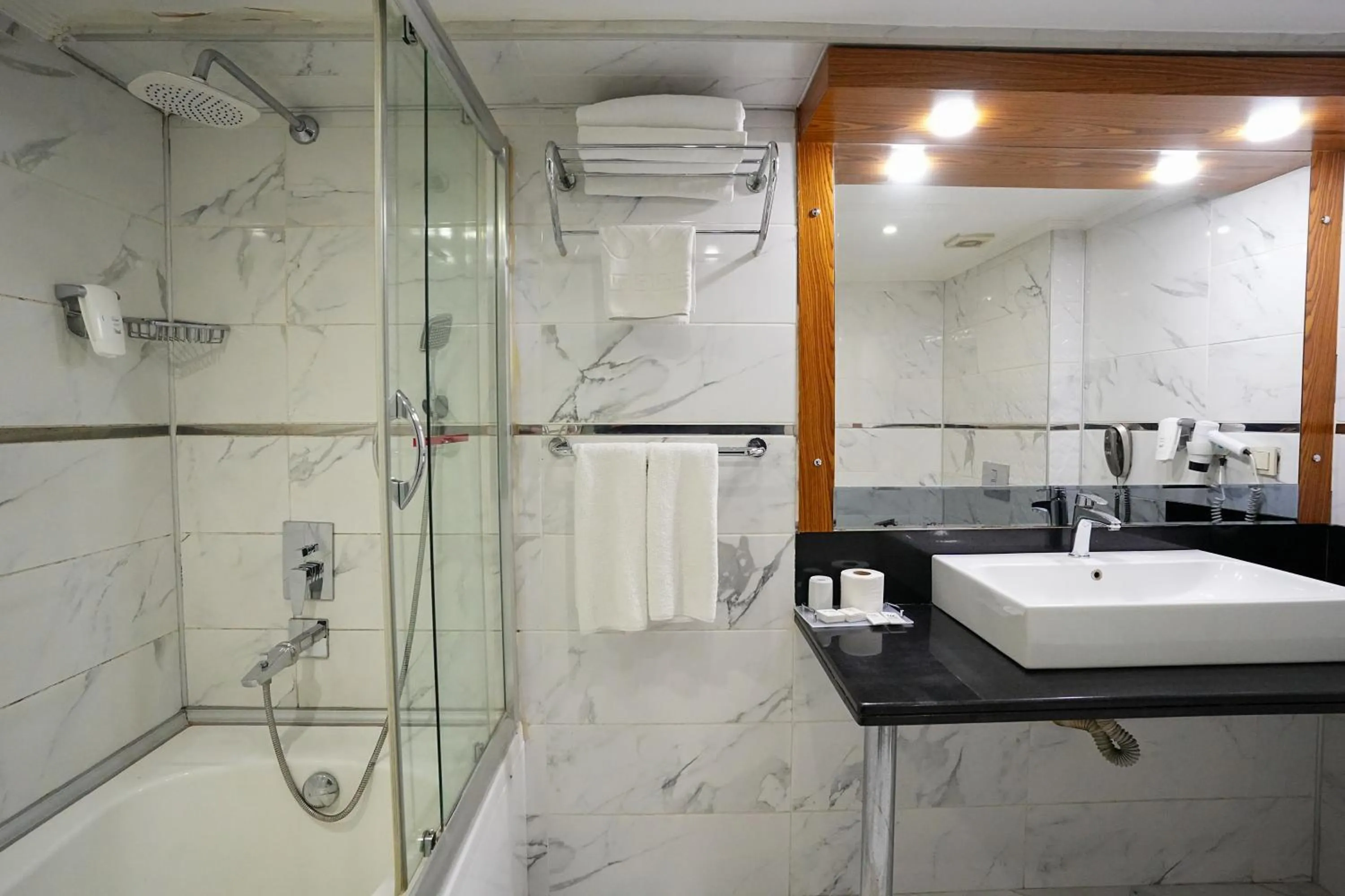 Bathroom in NK Hotel