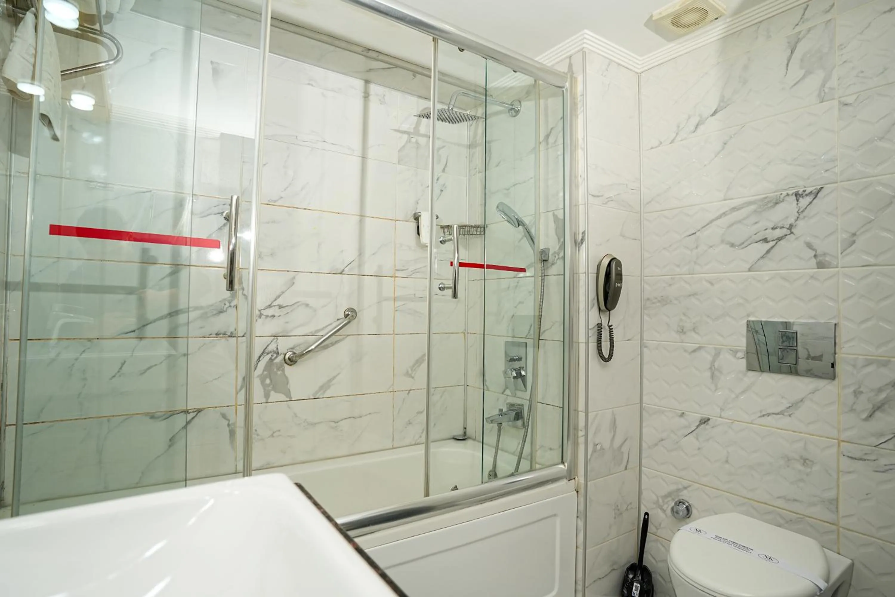 Bathroom in NK Hotel