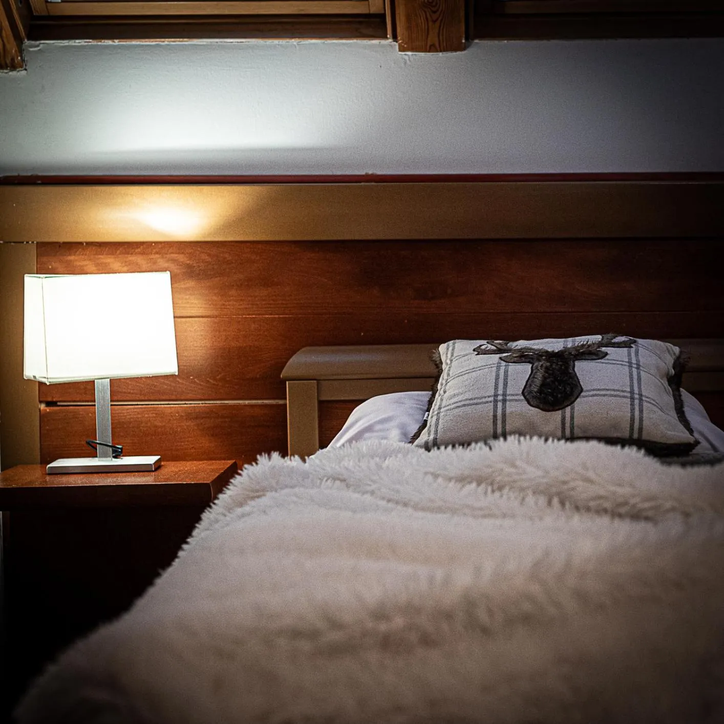 Bed in Hotel Promyk Wellness & Spa