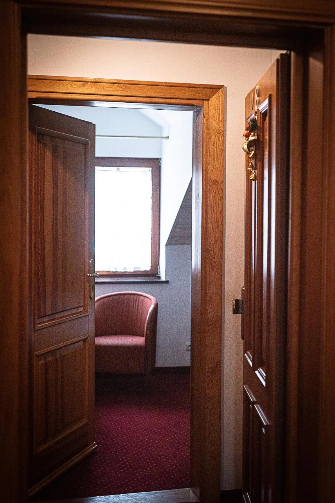 Bed in Hotel Promyk Wellness & Spa