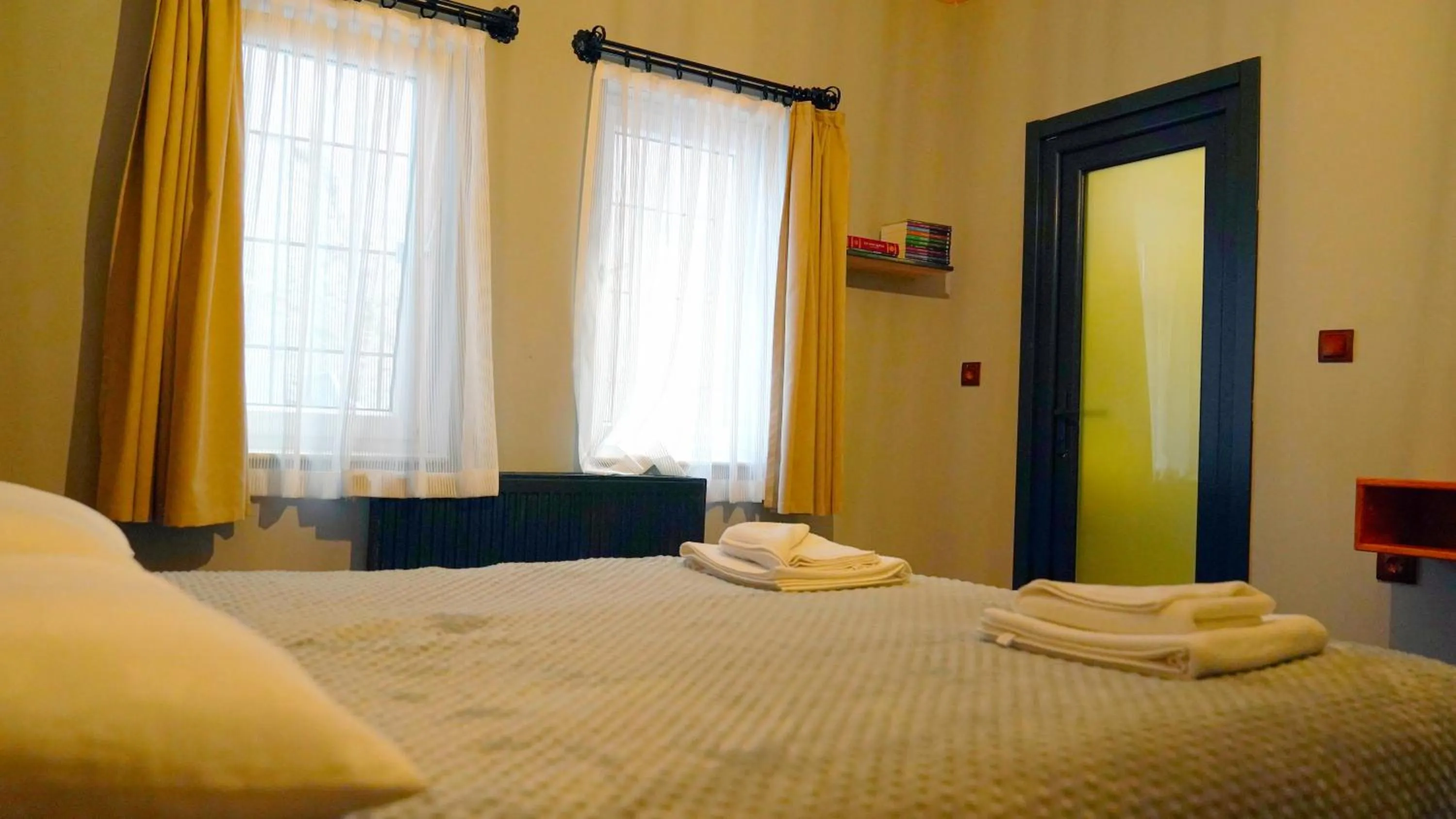 Bed in Alpha Stone House