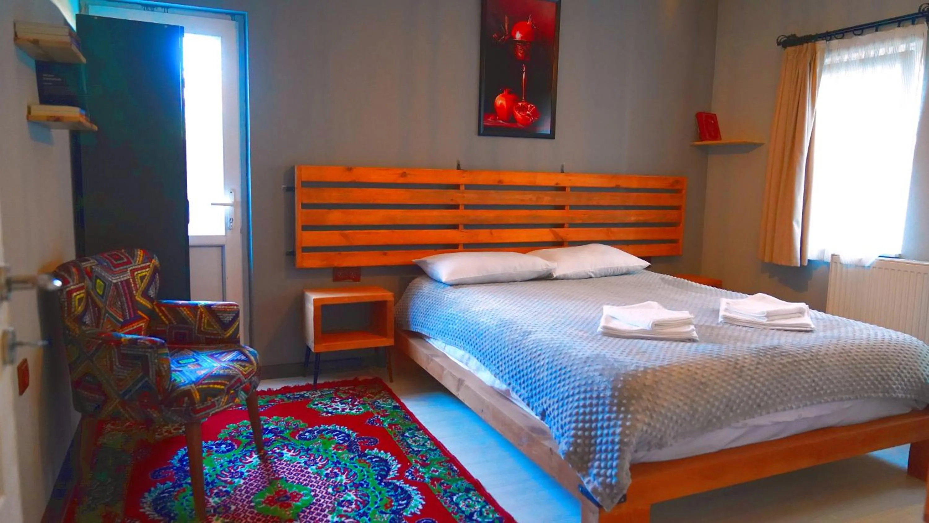 Bed in Alpha Stone House