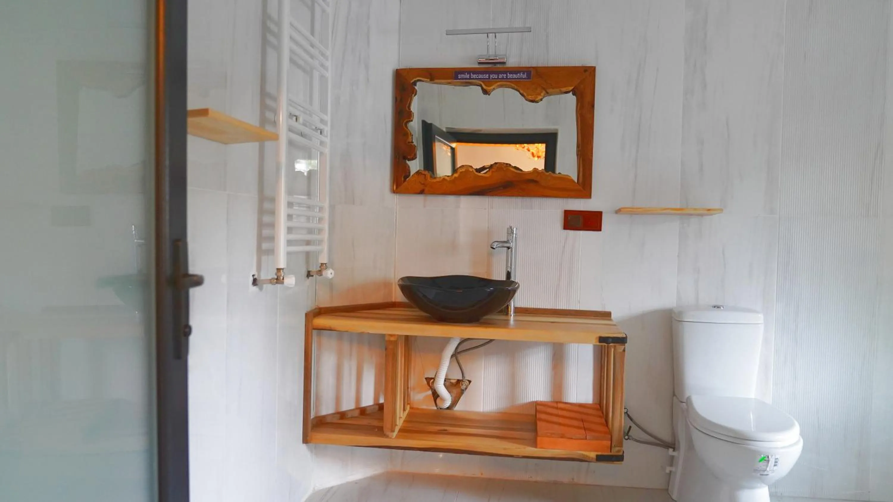 Bathroom in Alpha Stone House