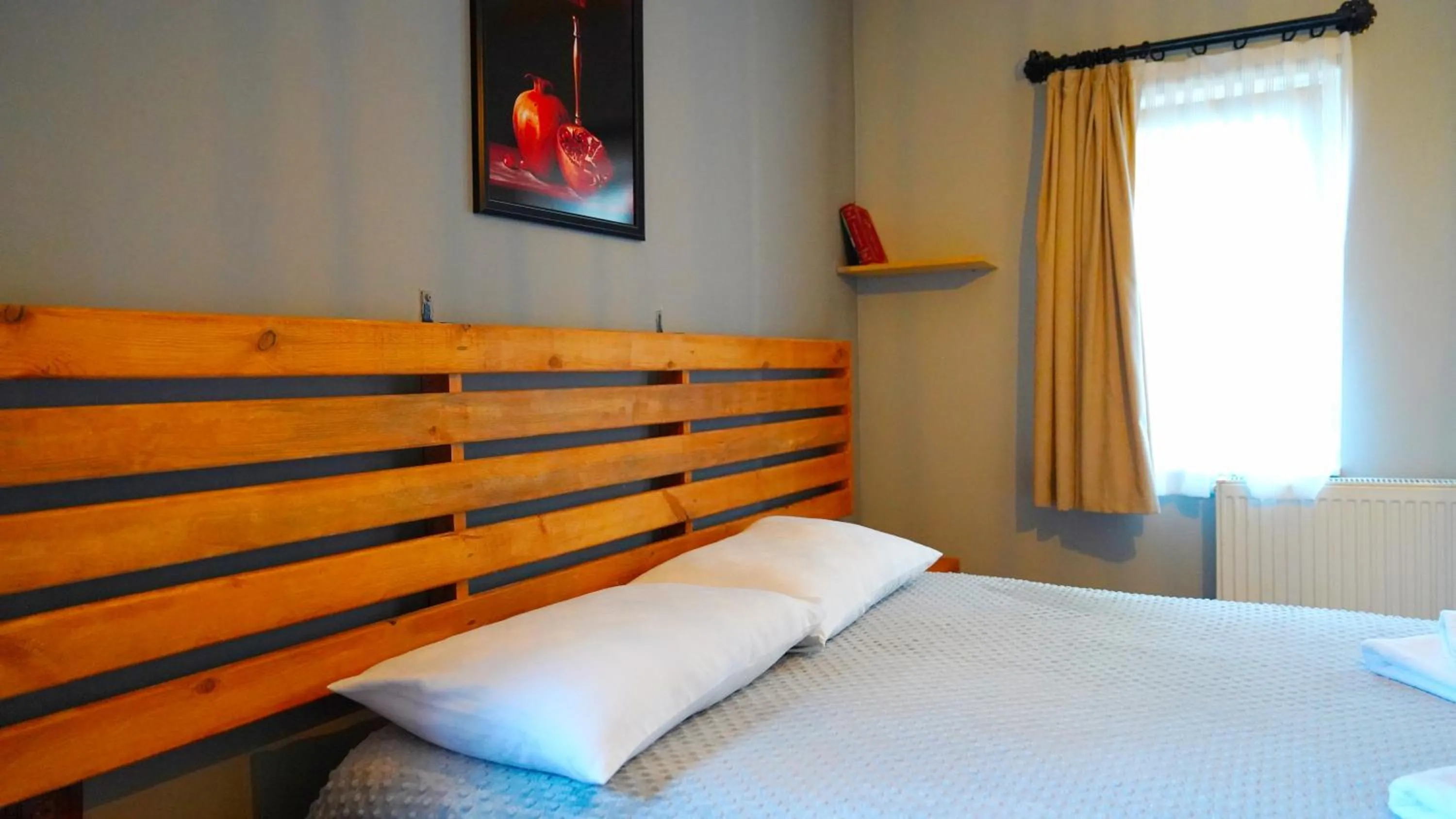 Bed in Alpha Stone House