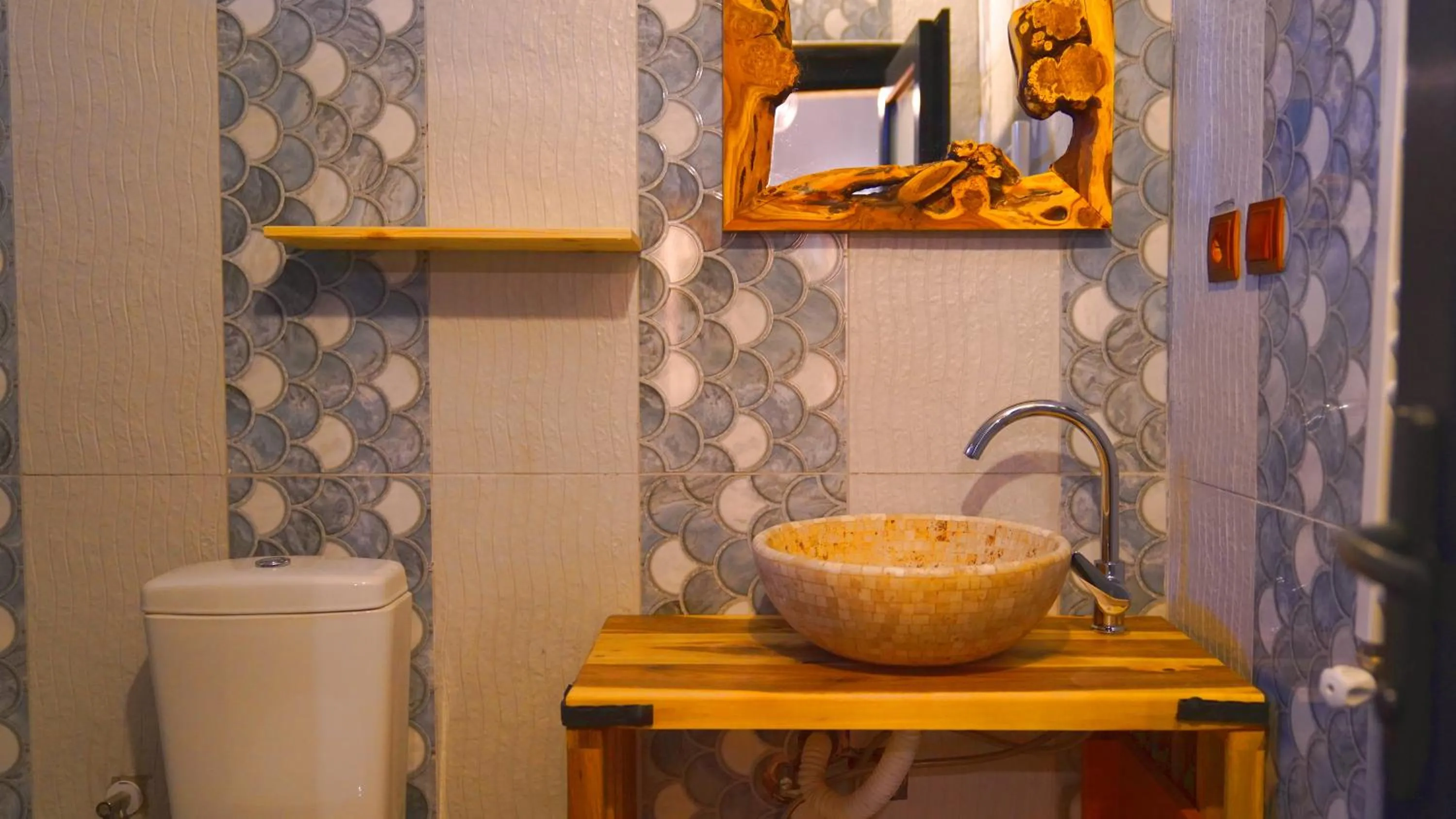 Bathroom in Alpha Stone House