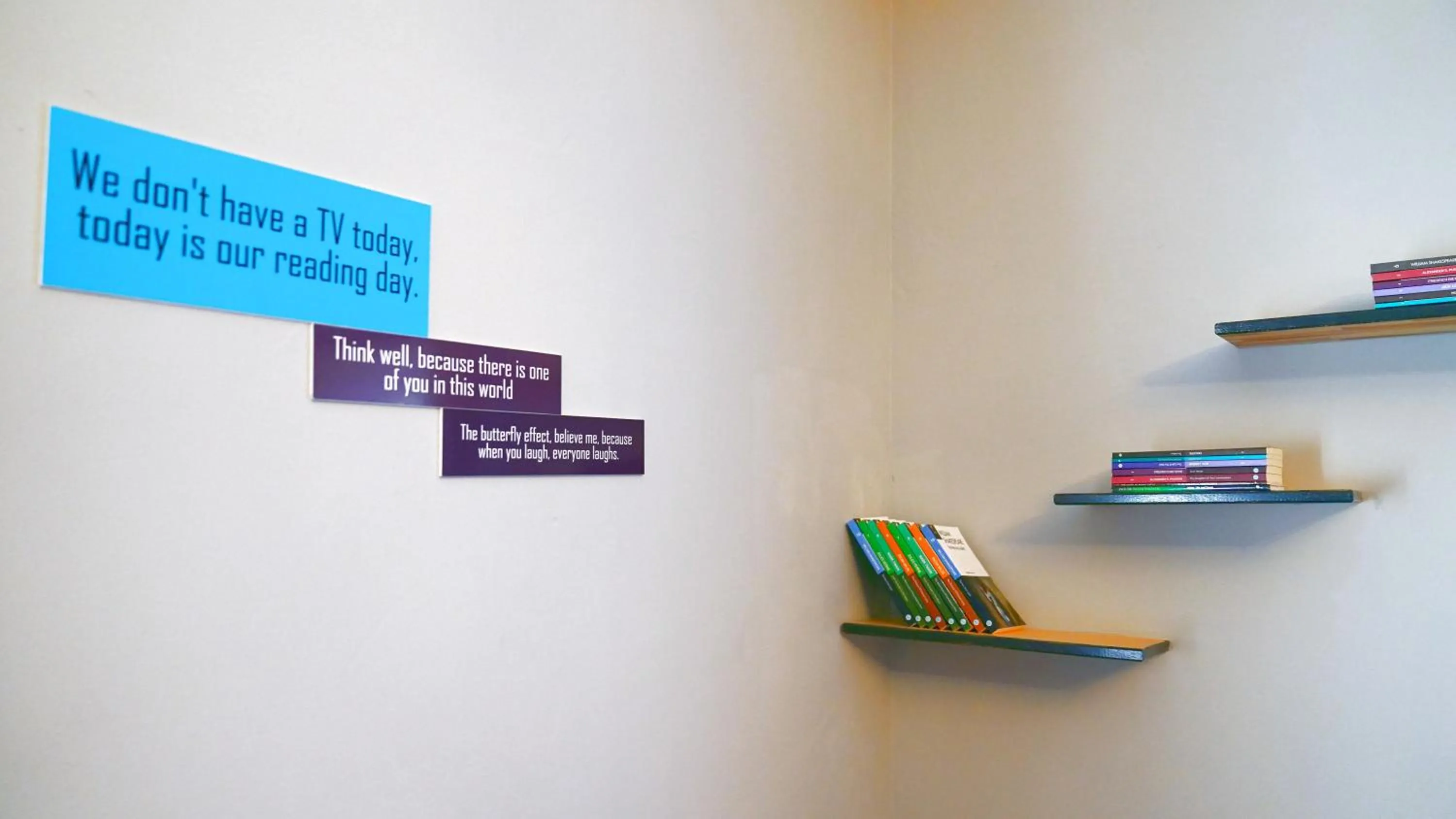 Library in Alpha Stone House