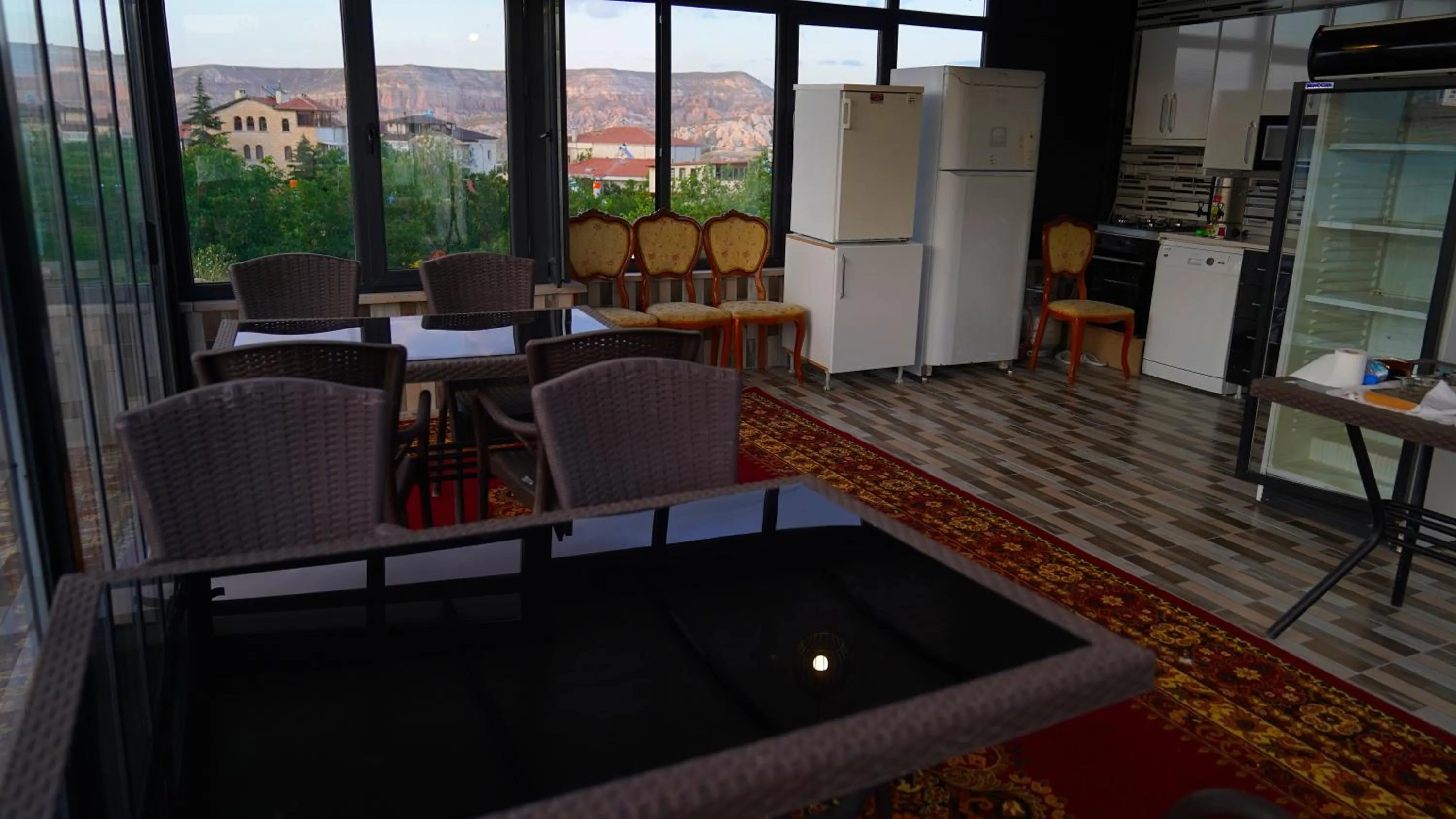 Natural landscape in Alpha Stone House