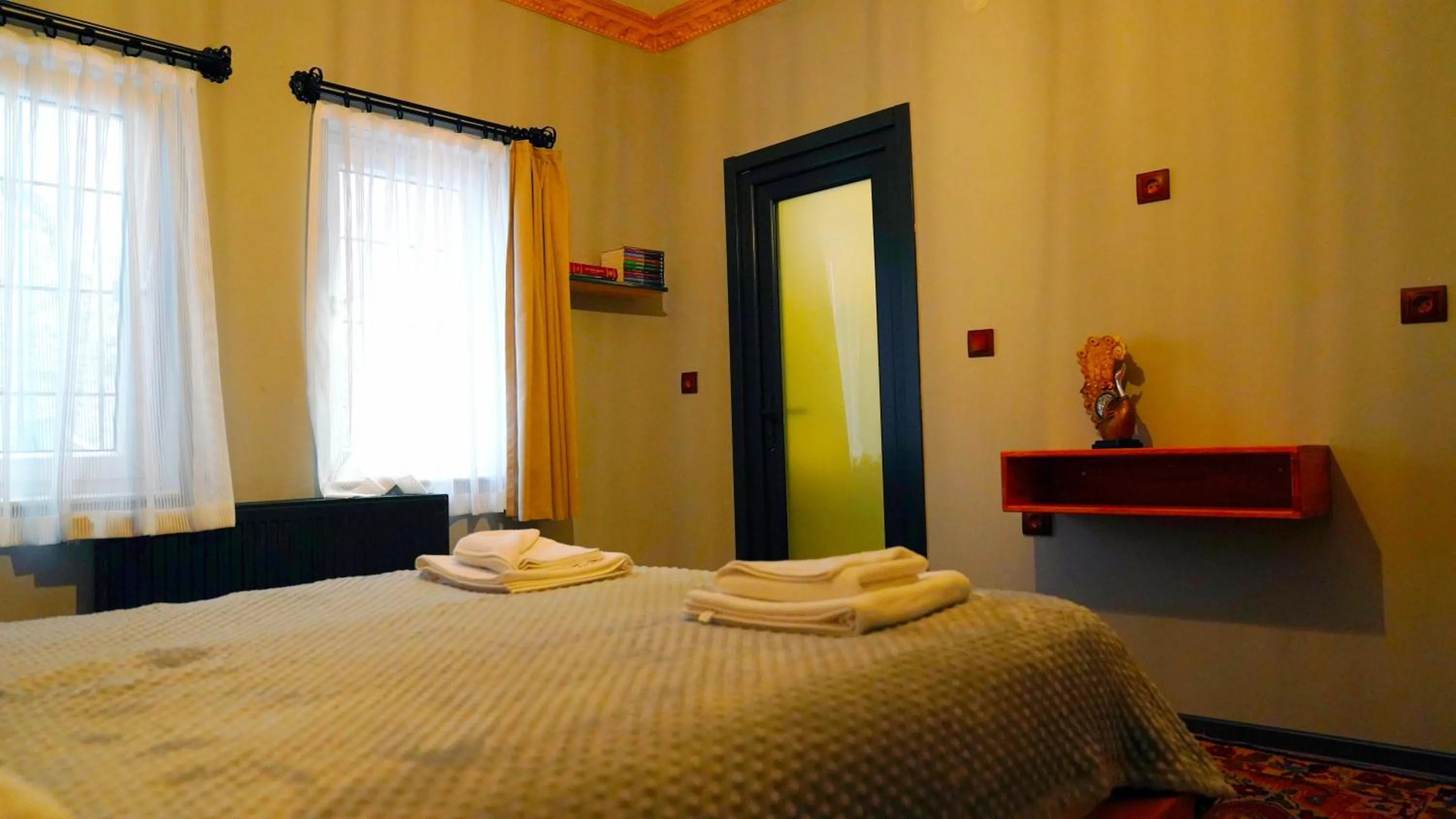 Bed in Alpha Stone House