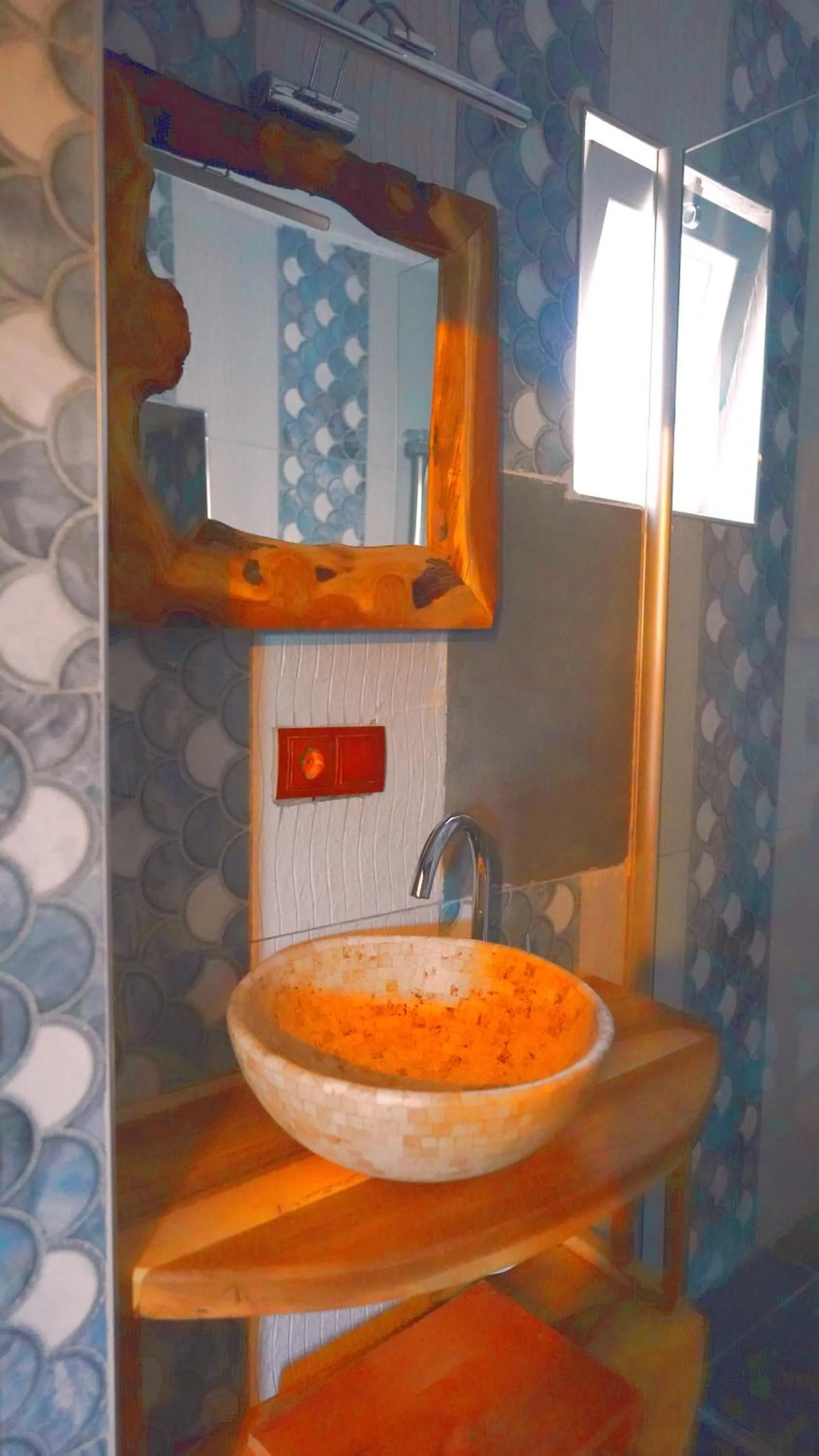 Bathroom in Alpha Stone House