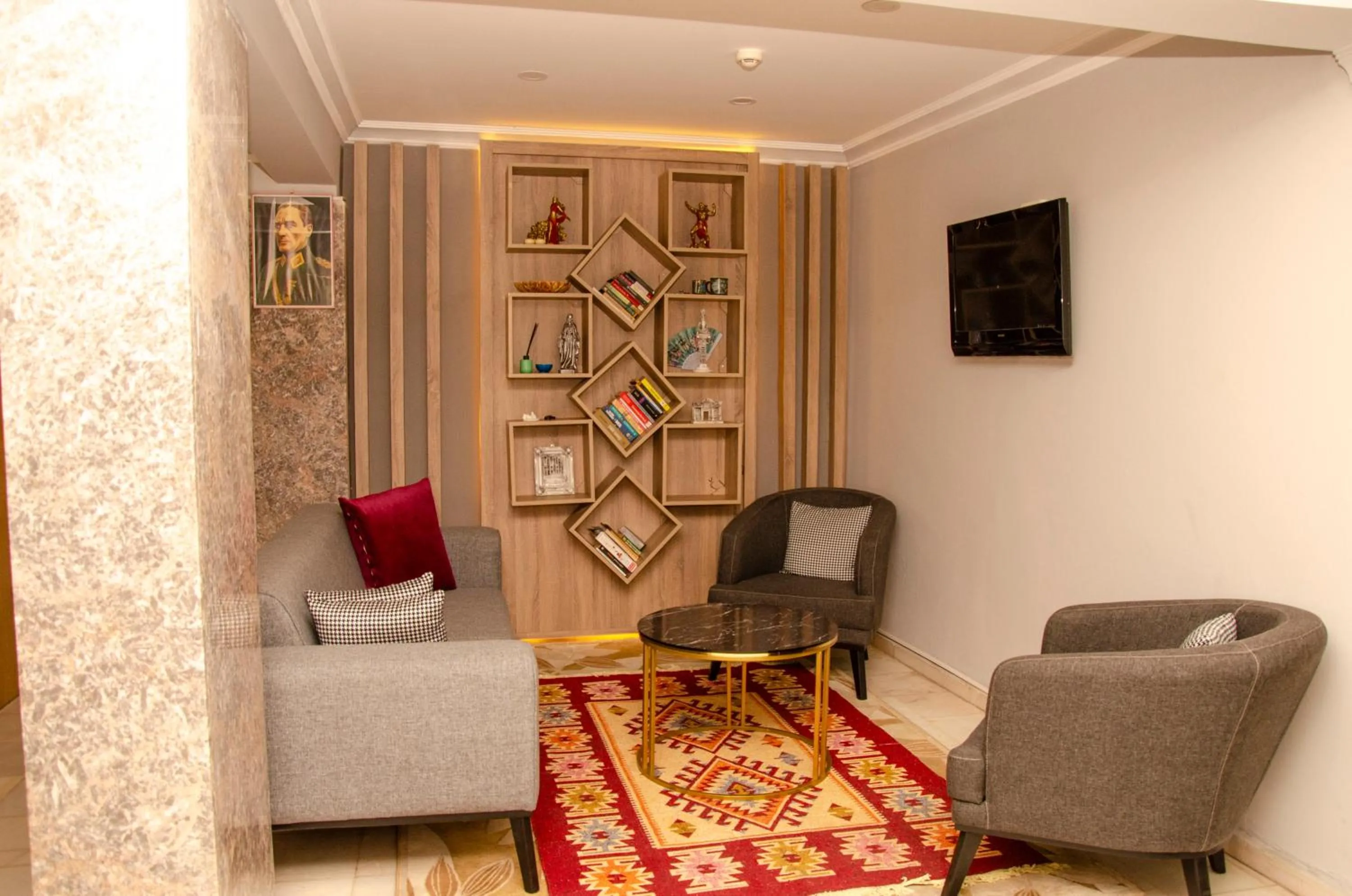 Lobby or reception in Ephesus Hera