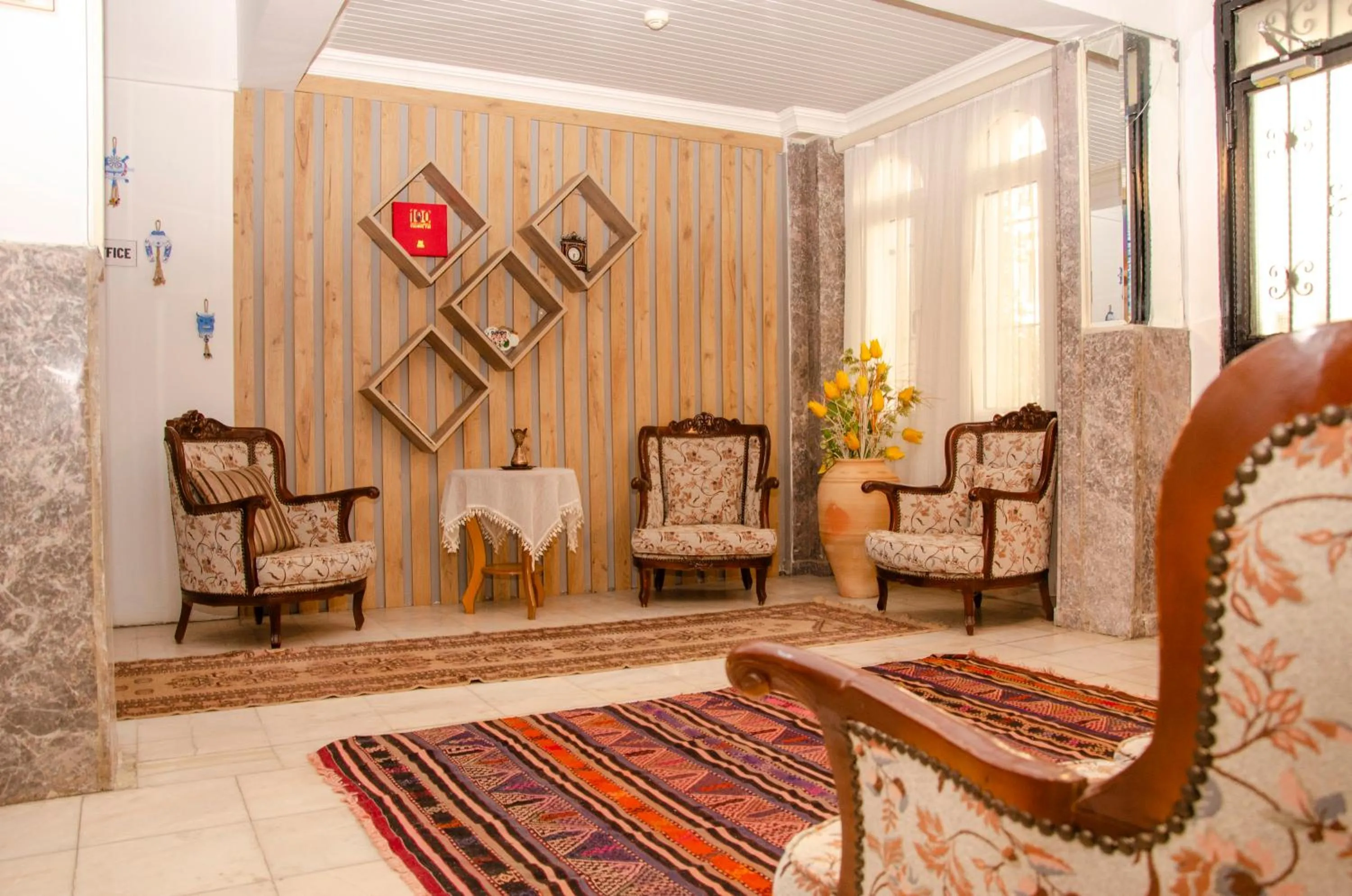 Seating area in Ephesus Hera