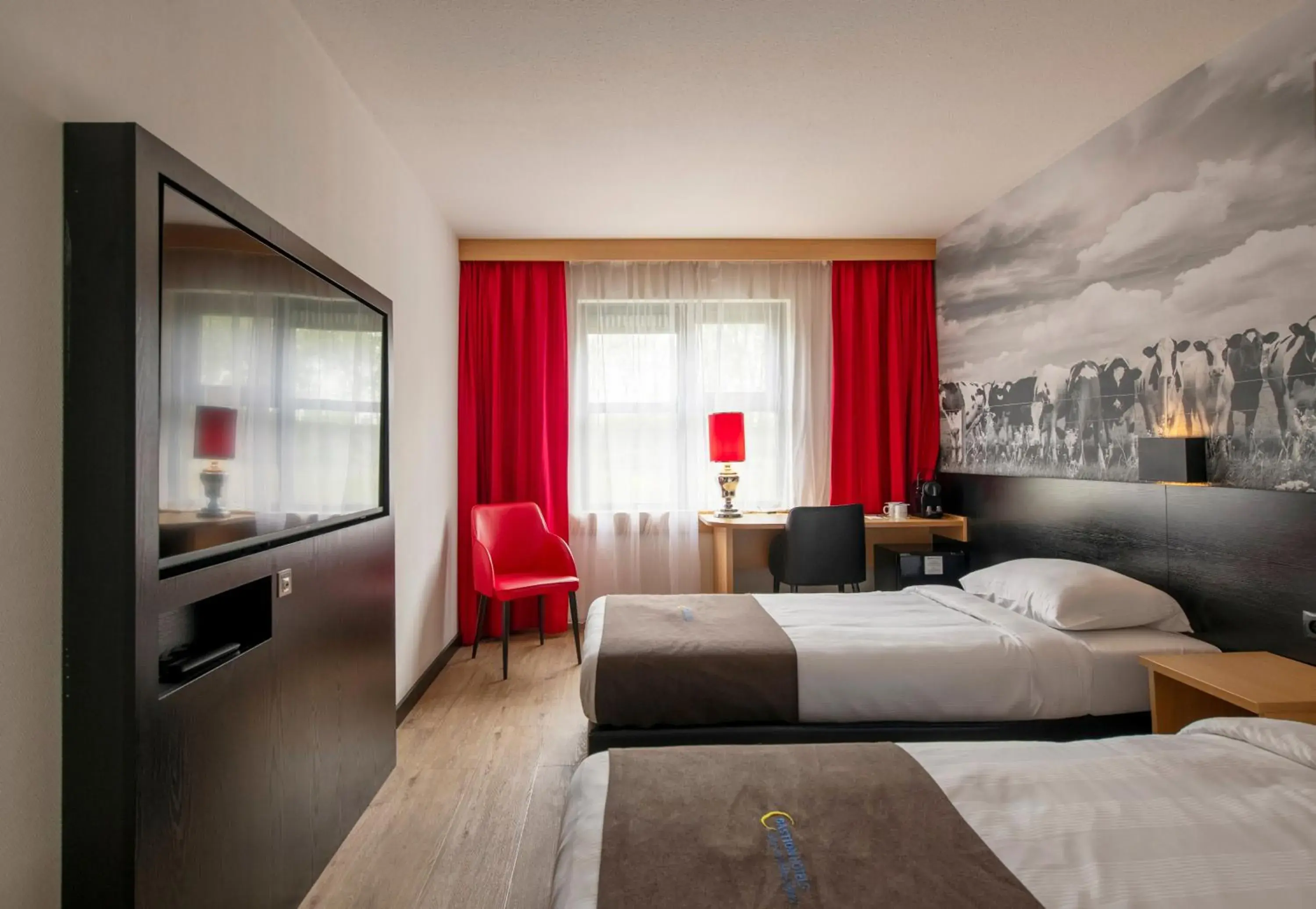 Comfort Twin Room in Bastion Hotel Zoetermeer Comfort Twin Room in Bastion Hotel Zoetermeer