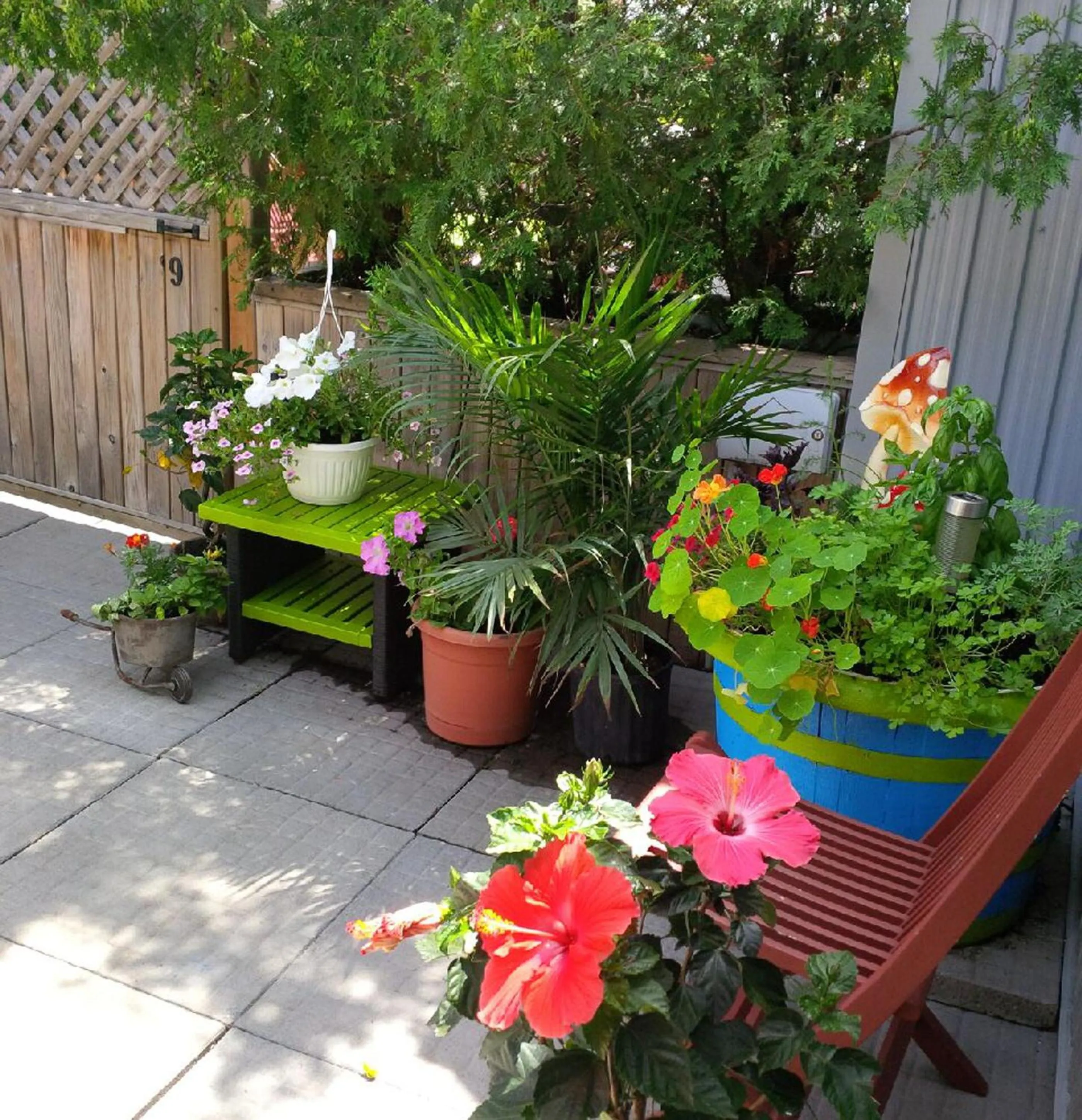 Balcony/Terrace in ApartHotelMontreal by Les Terrasses Saint Urbain 2225I2