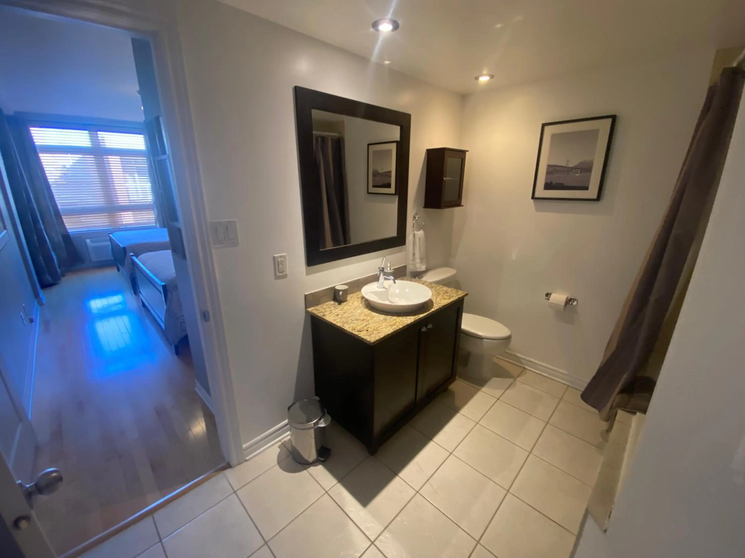Bathroom in ApartHotelMontreal by Les Terrasses Saint Urbain 2225I2