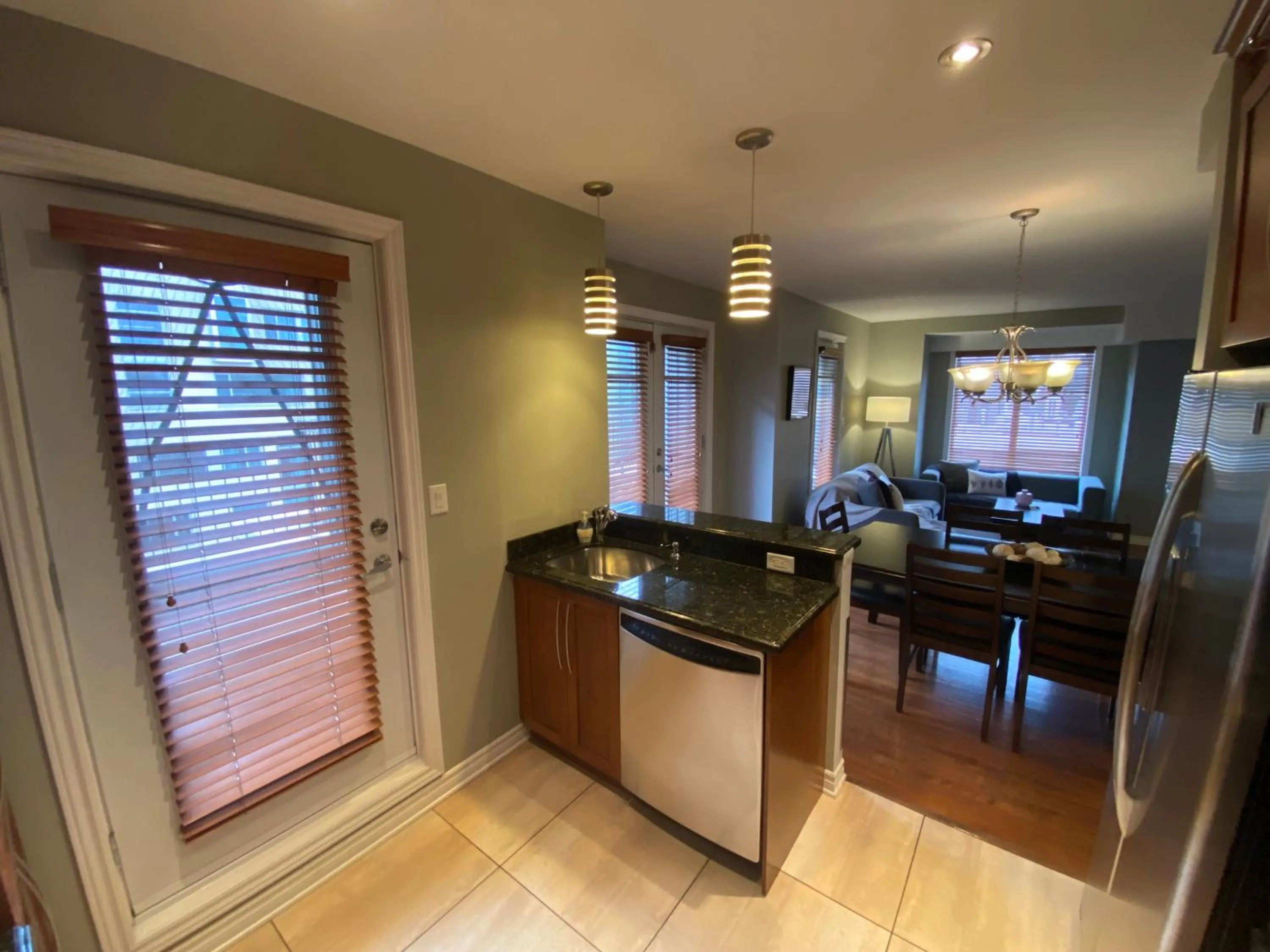 Patio in ApartHotelMontreal by Les Terrasses Saint Urbain 2225I2