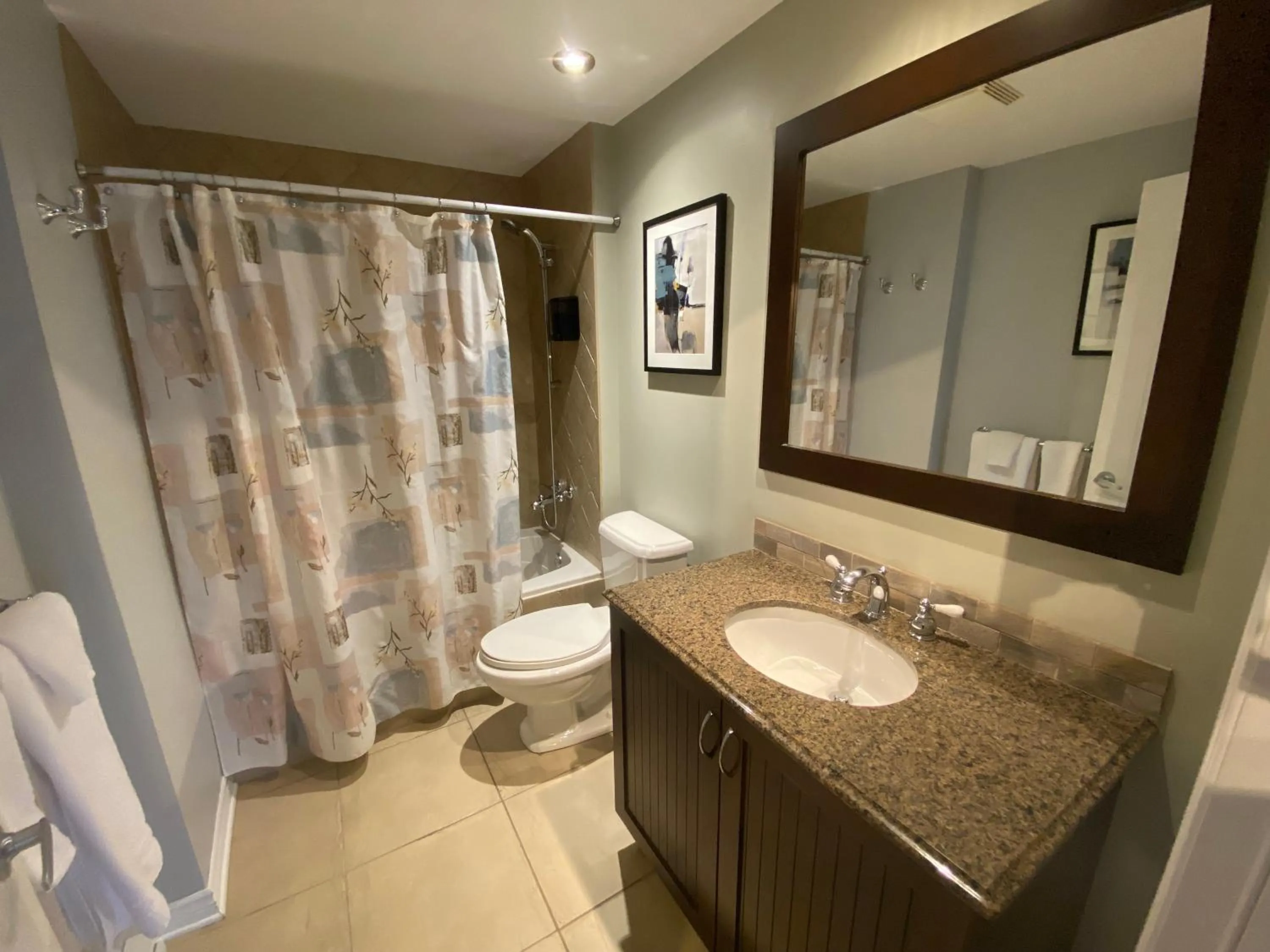 Bathroom in ApartHotelMontreal by Les Terrasses Saint Urbain 2225I2