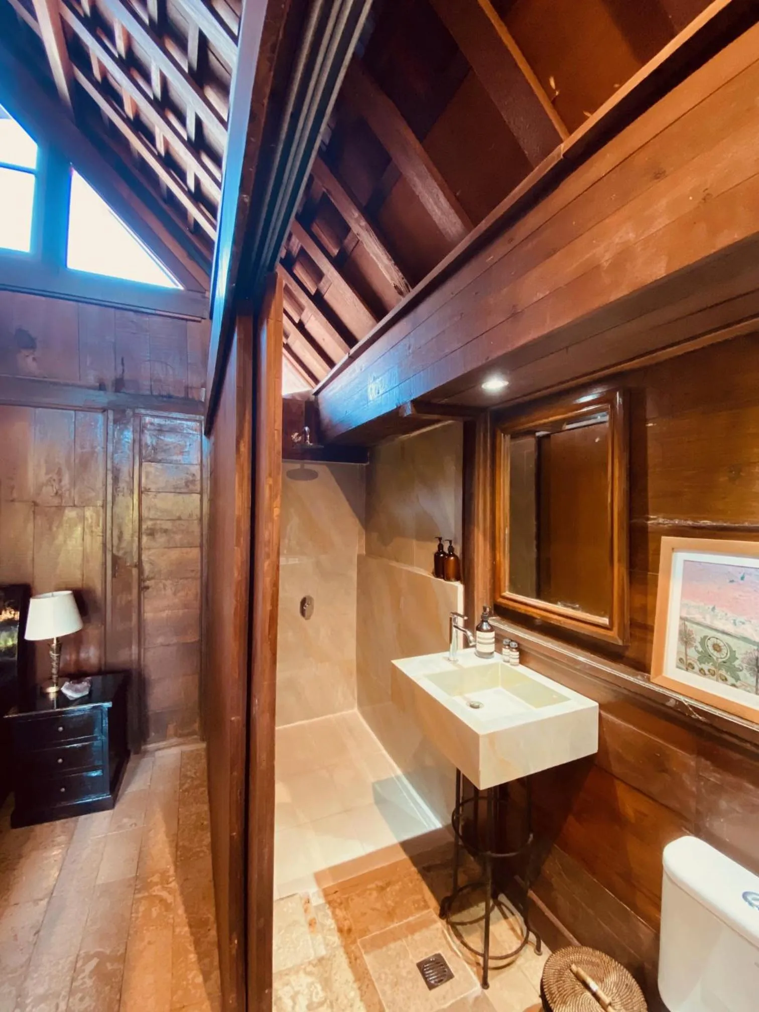 Bathroom in The Corduroy Hotel