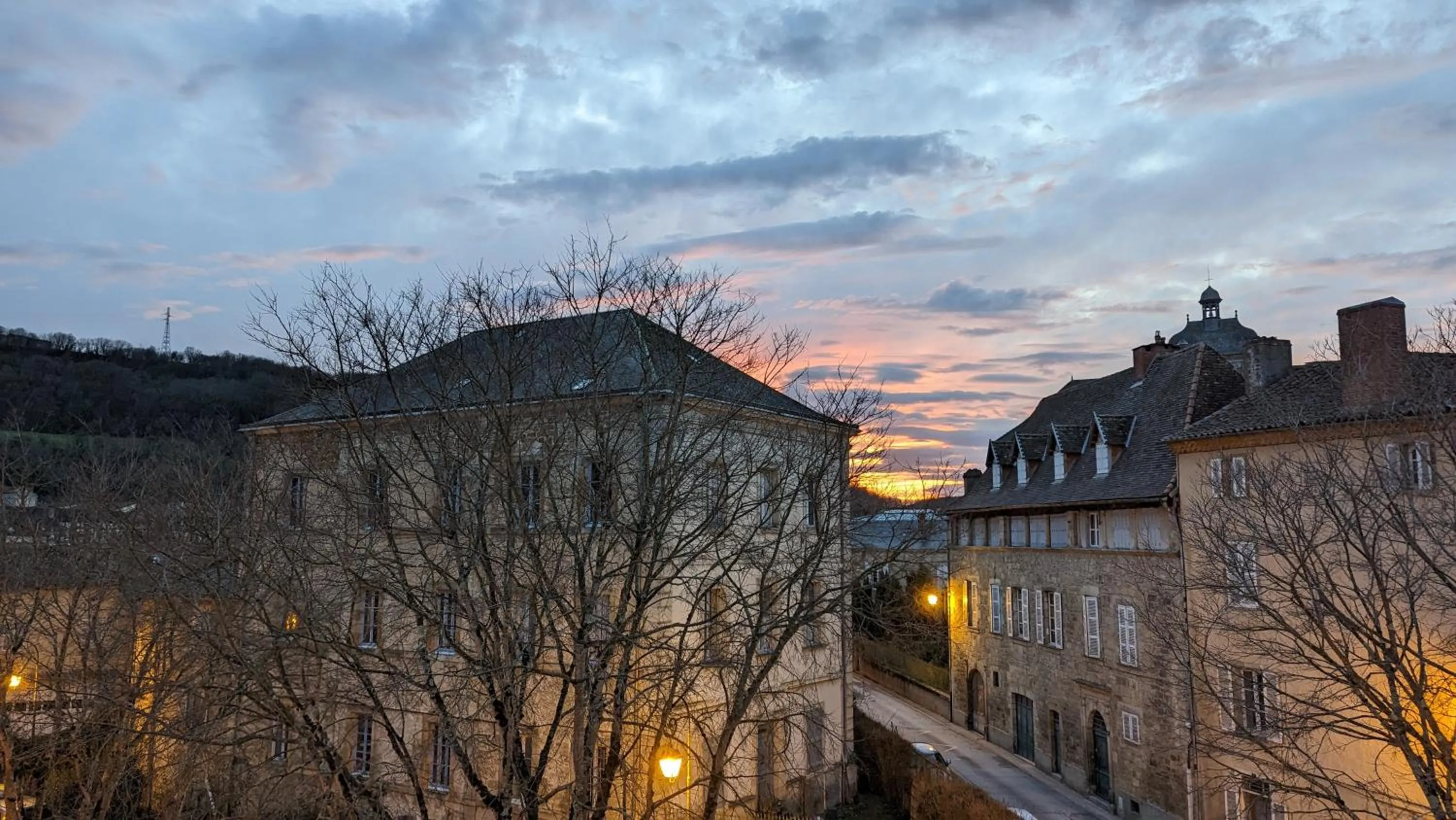 Sunset in Hôtel Le Quatorze