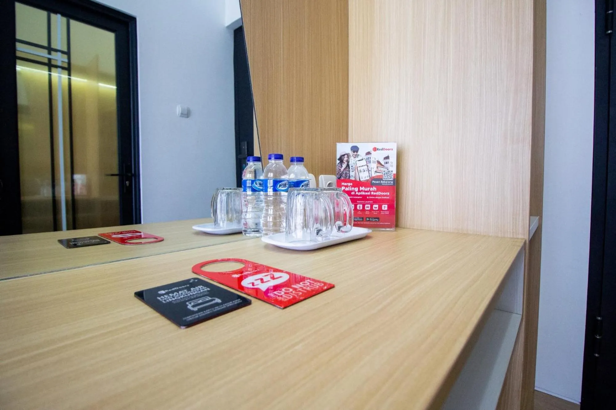 Drinks in RedDoorz Plus near JCM Yogyakarta 2