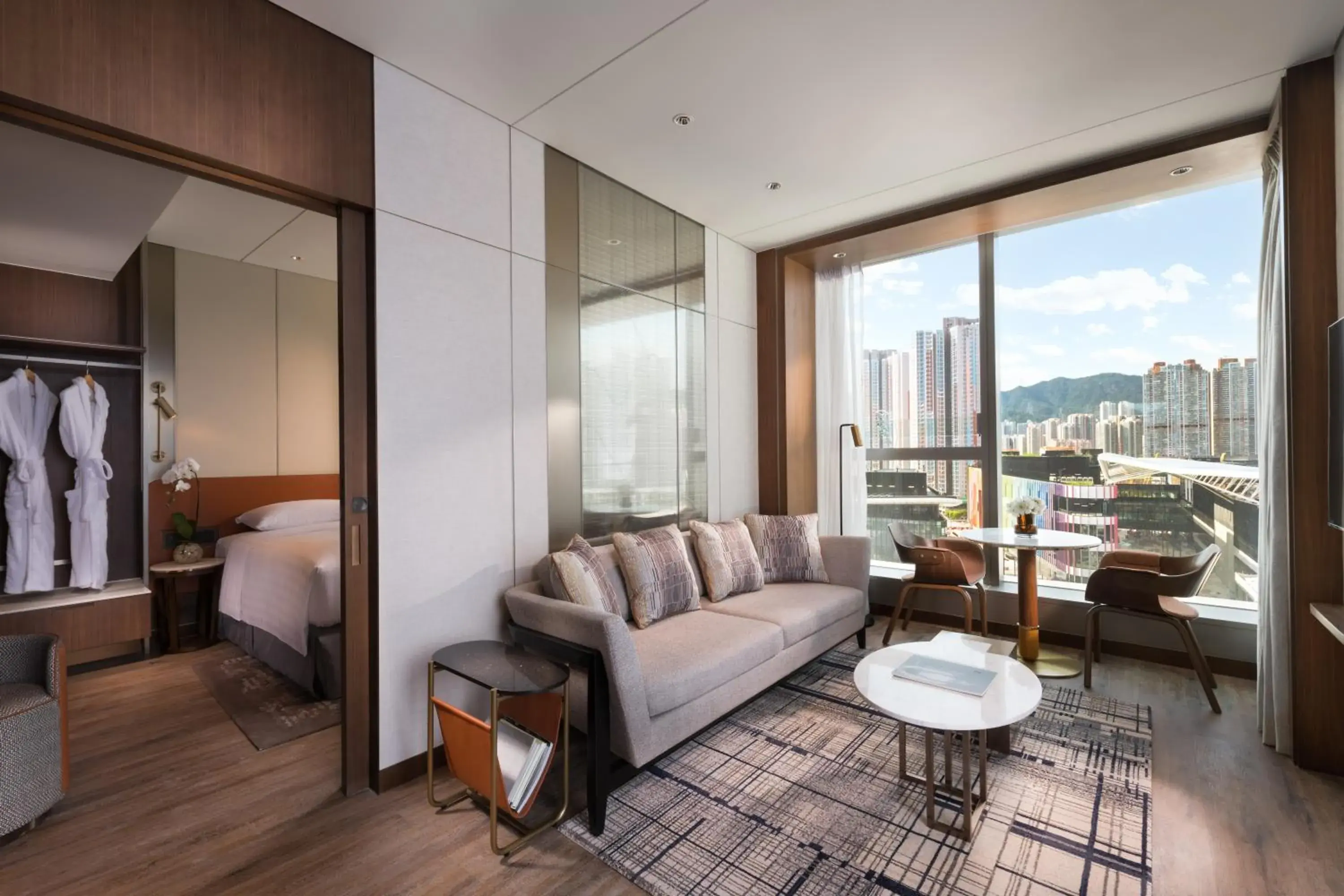 Executive Harbor View Two-Bedroom Suite in Dorsett Kai Tak Executive Harbor View Two-Bedroom Suite in Dorsett Kai Tak