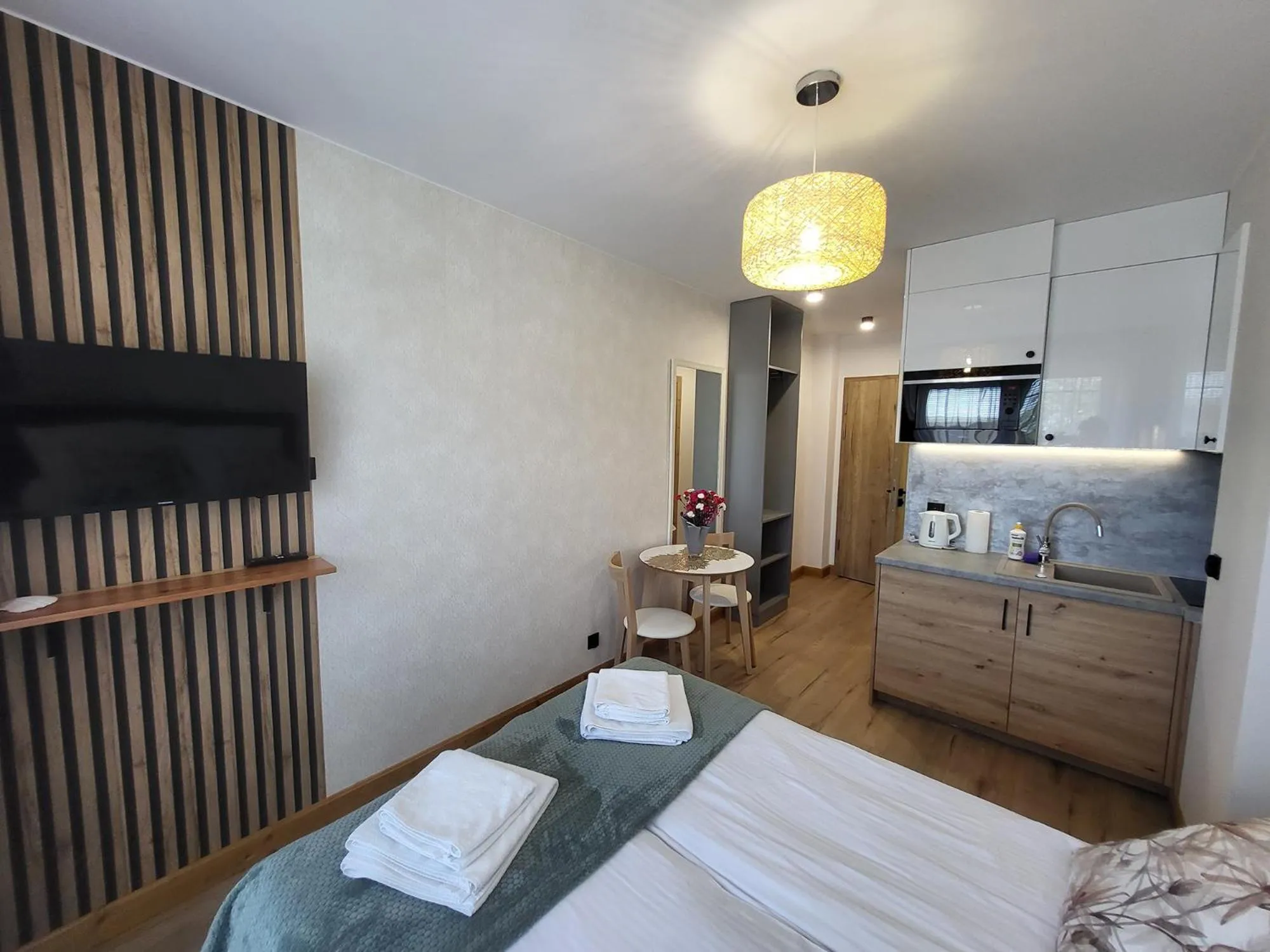 Bed in Zatoka Wypoczynku Apartamenty