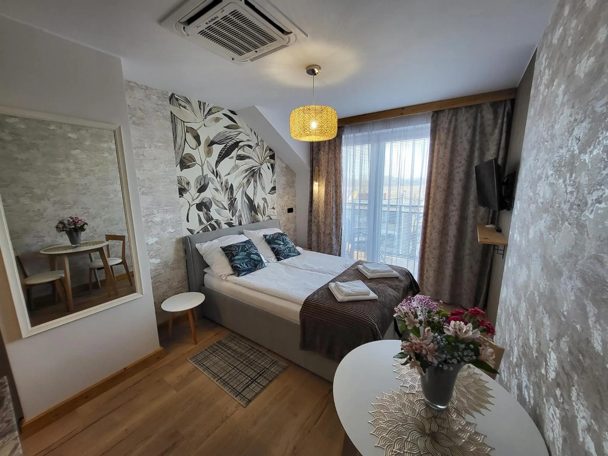 Bed in Zatoka Wypoczynku Apartamenty