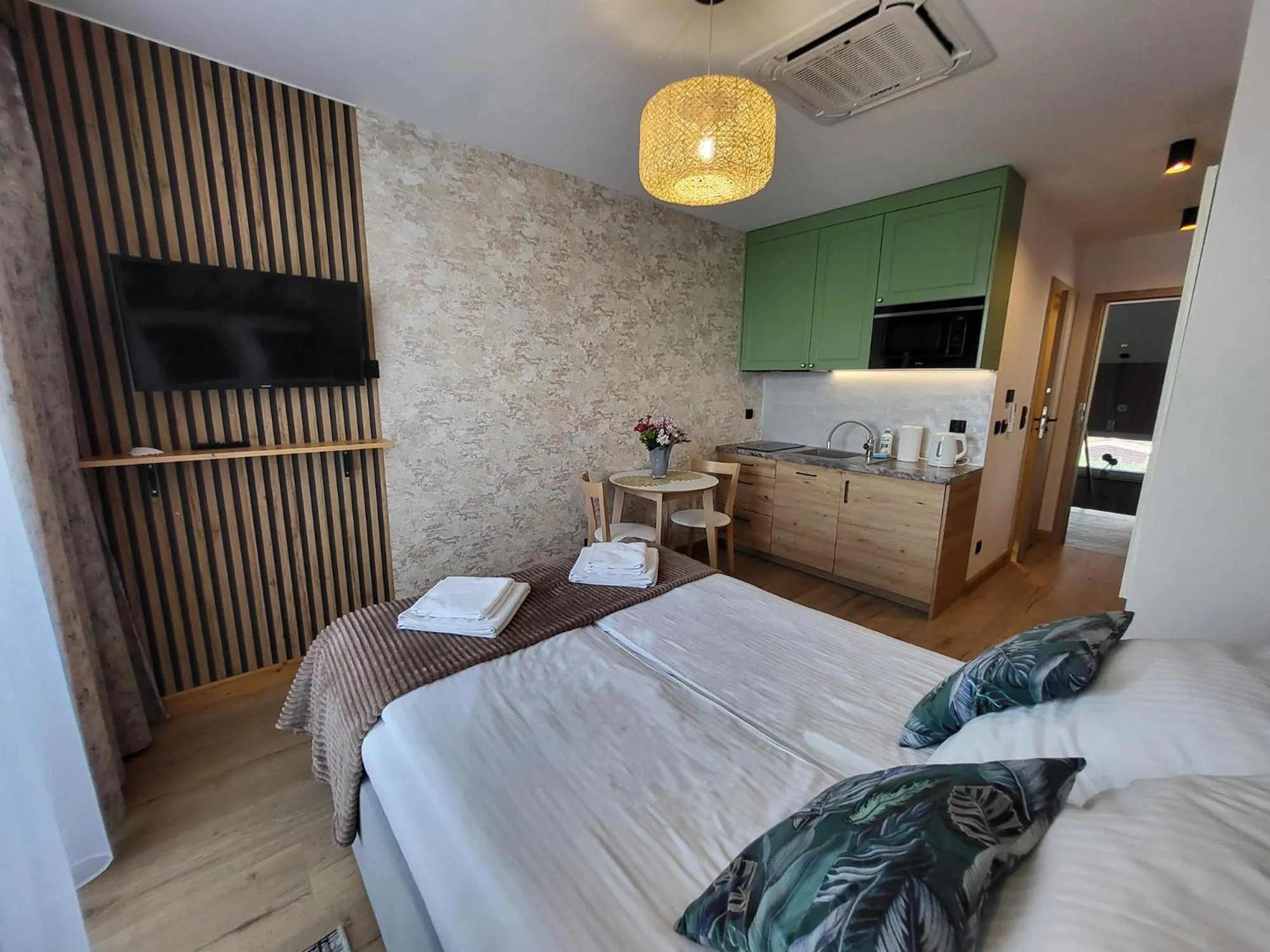 Bed in Zatoka Wypoczynku Apartamenty