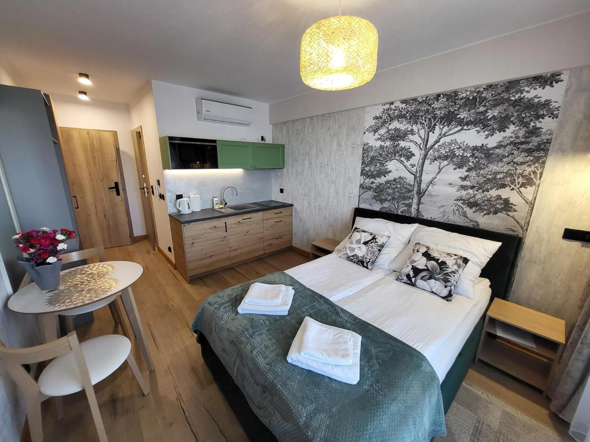 Bed in Zatoka Wypoczynku Apartamenty