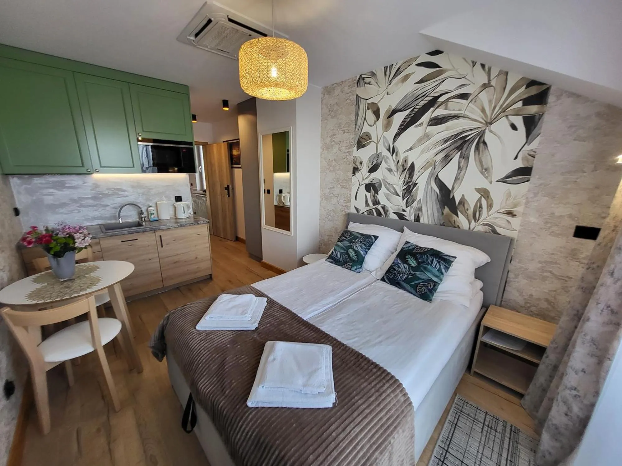 Bed in Zatoka Wypoczynku Apartamenty