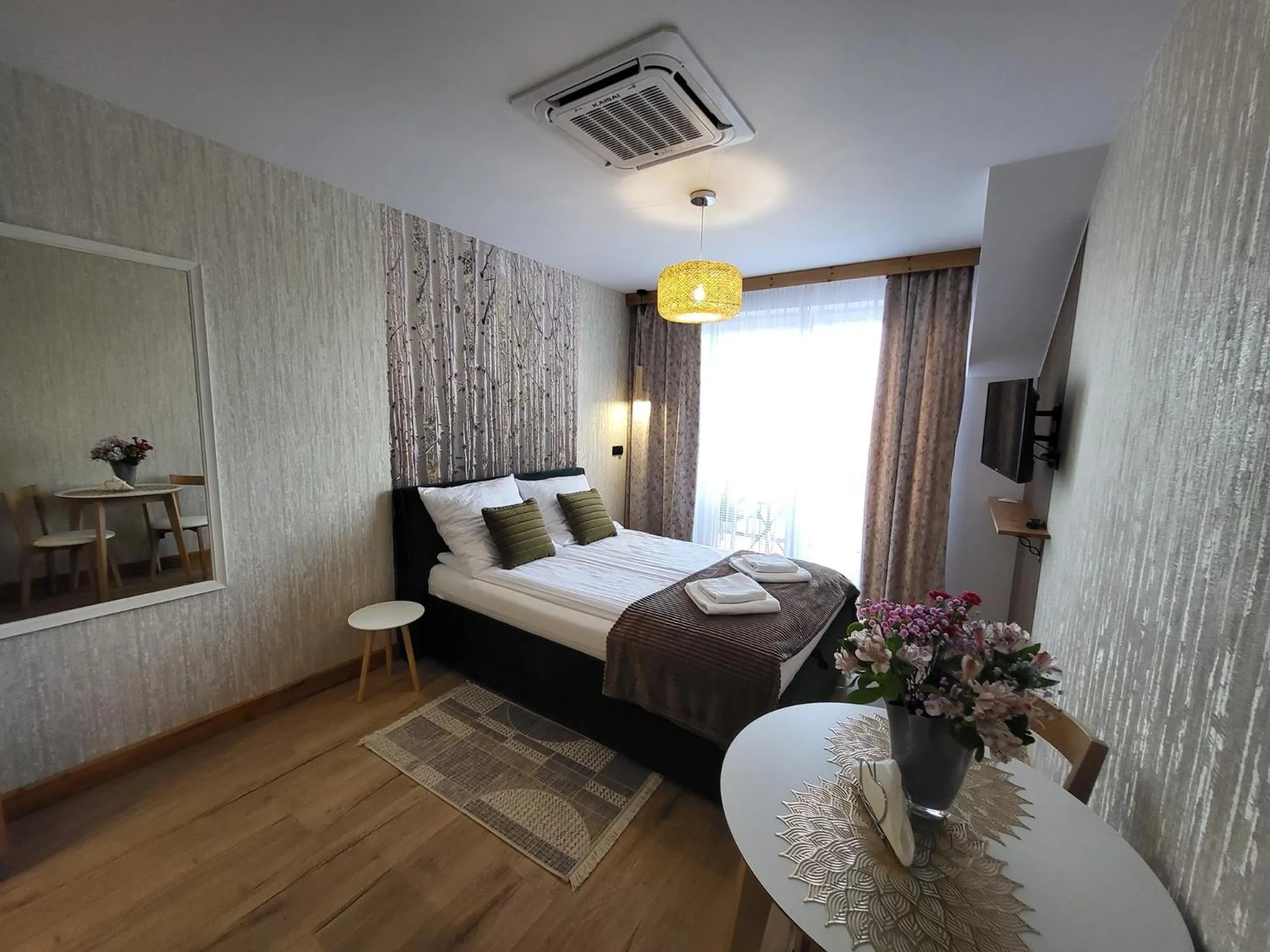 Bed in Zatoka Wypoczynku Apartamenty