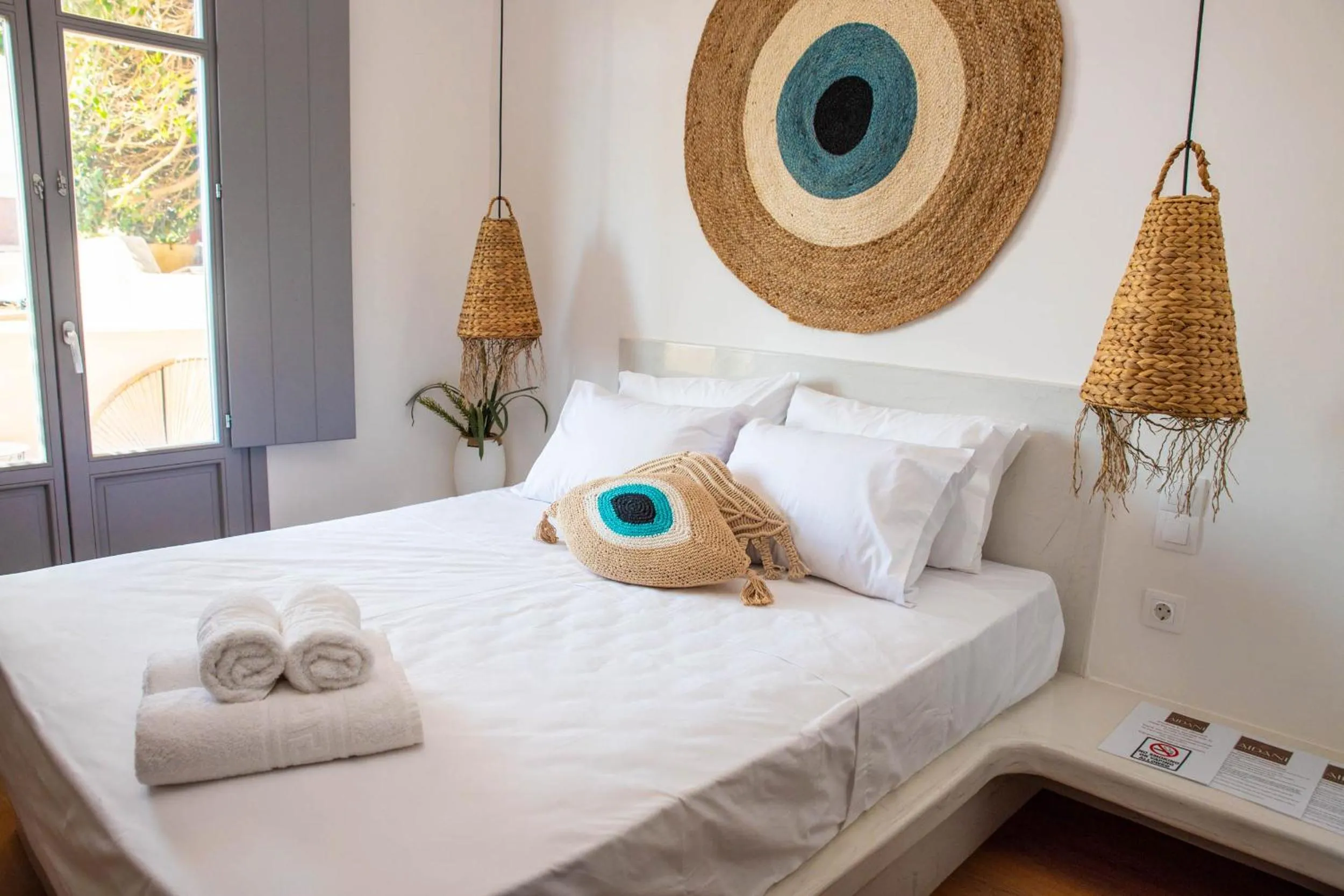 Bed in Aidani Luxurious Rooms