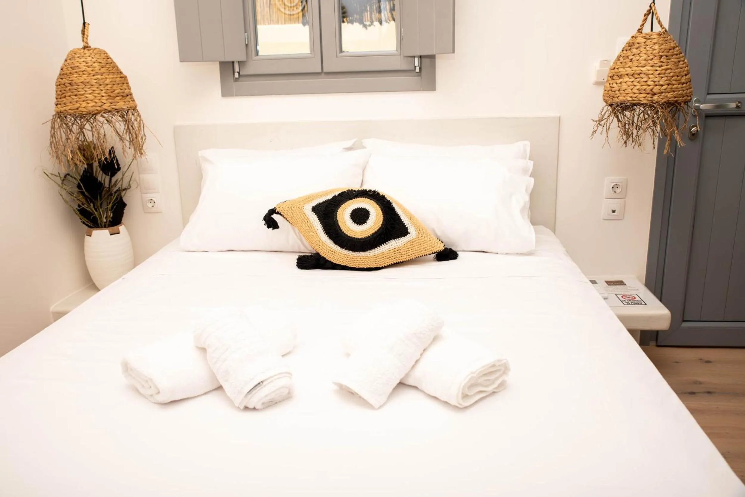 Bed in Aidani Luxurious Rooms