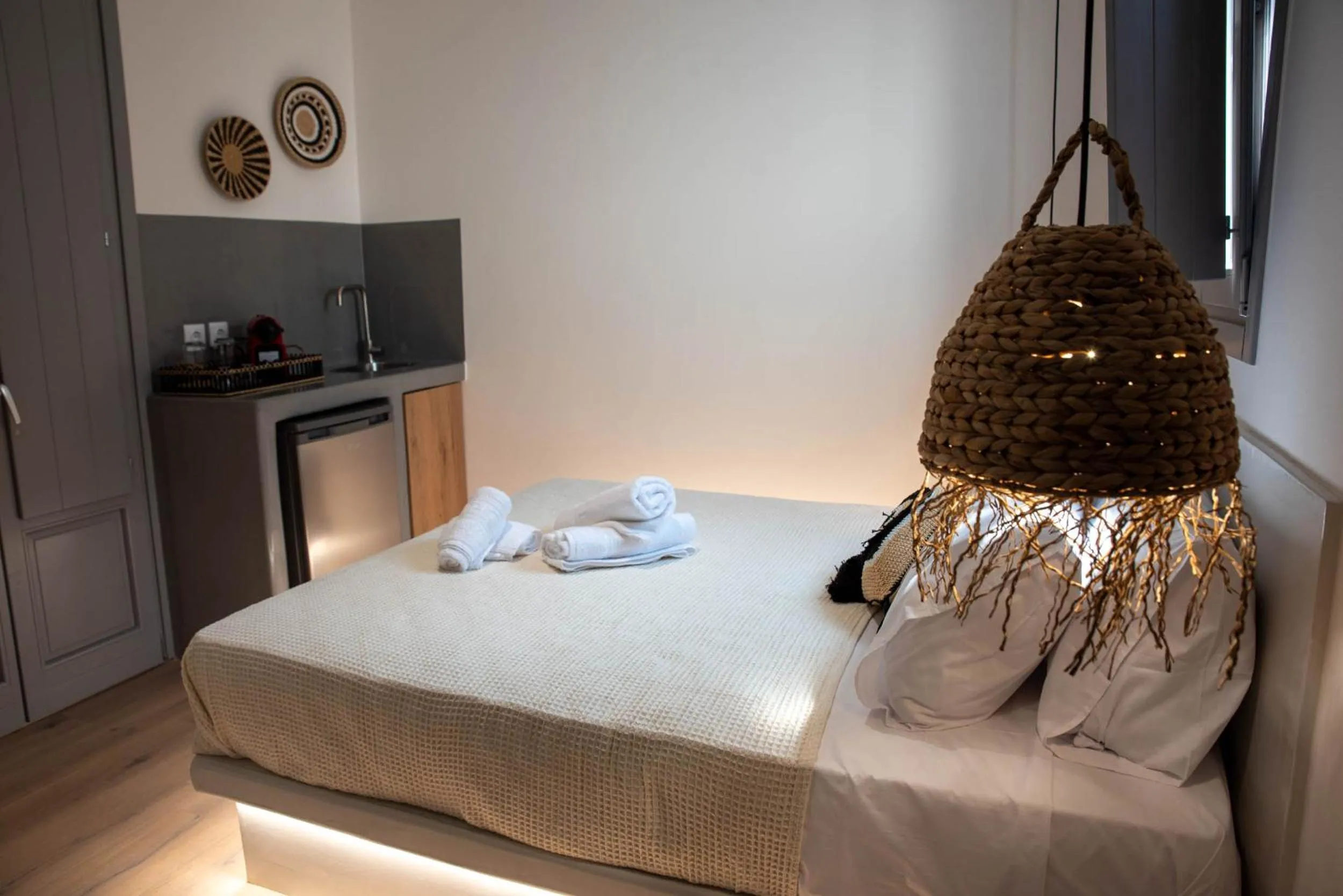 Bed in Aidani Luxurious Rooms